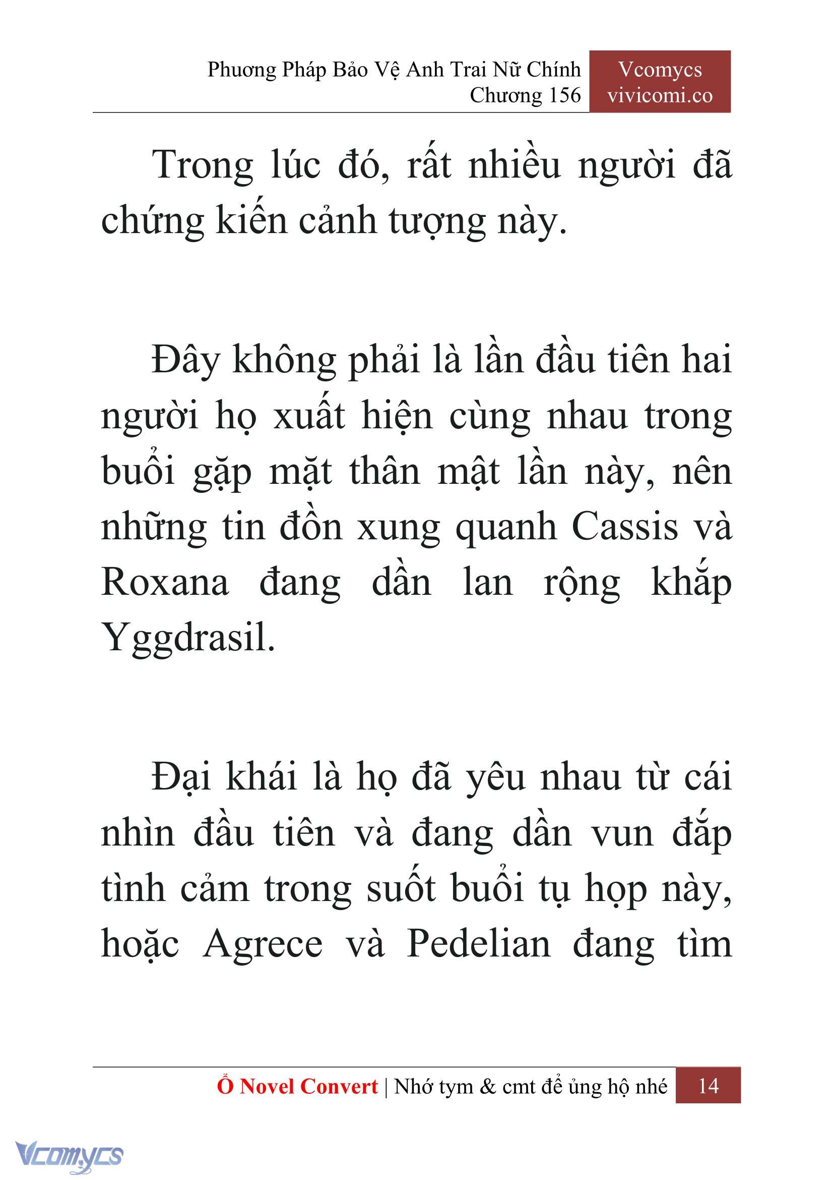 [Novel] Phương Pháp Bảo Vệ Anh Trai Nữ Chính Chap 156 - Trang 2