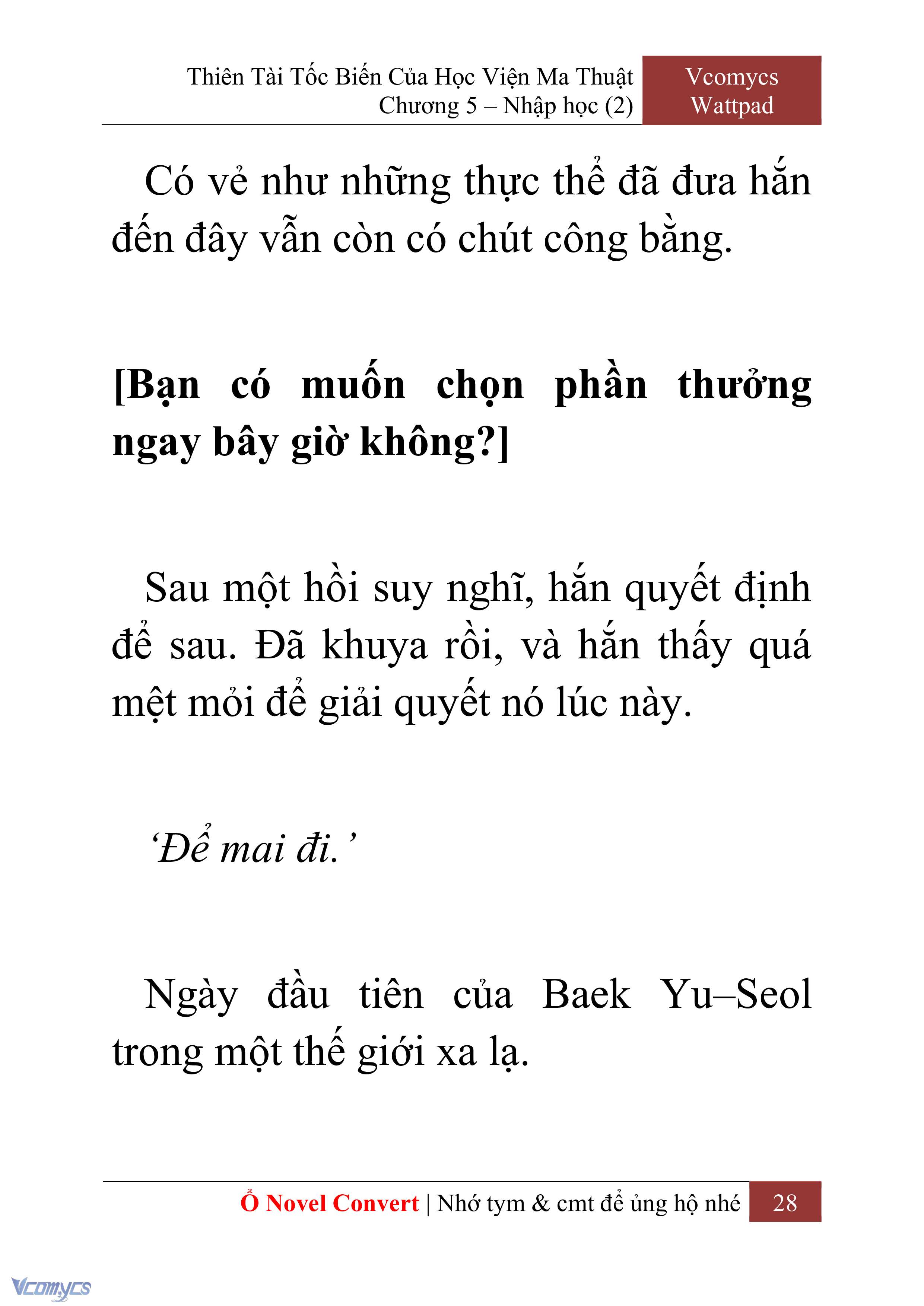 [Novel] Thiên Tài Tốc Biến Của Học Viện Ma Thuật Chap 5 - Trang 2