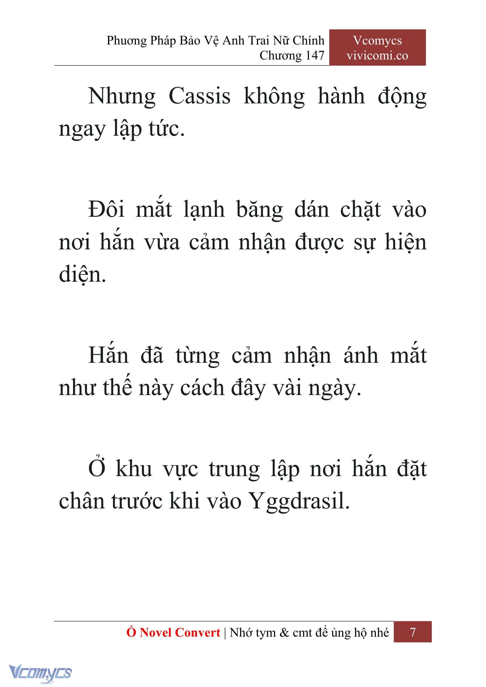 [Novel] Phương Pháp Bảo Vệ Anh Trai Nữ Chính Chap 147 - Trang 2