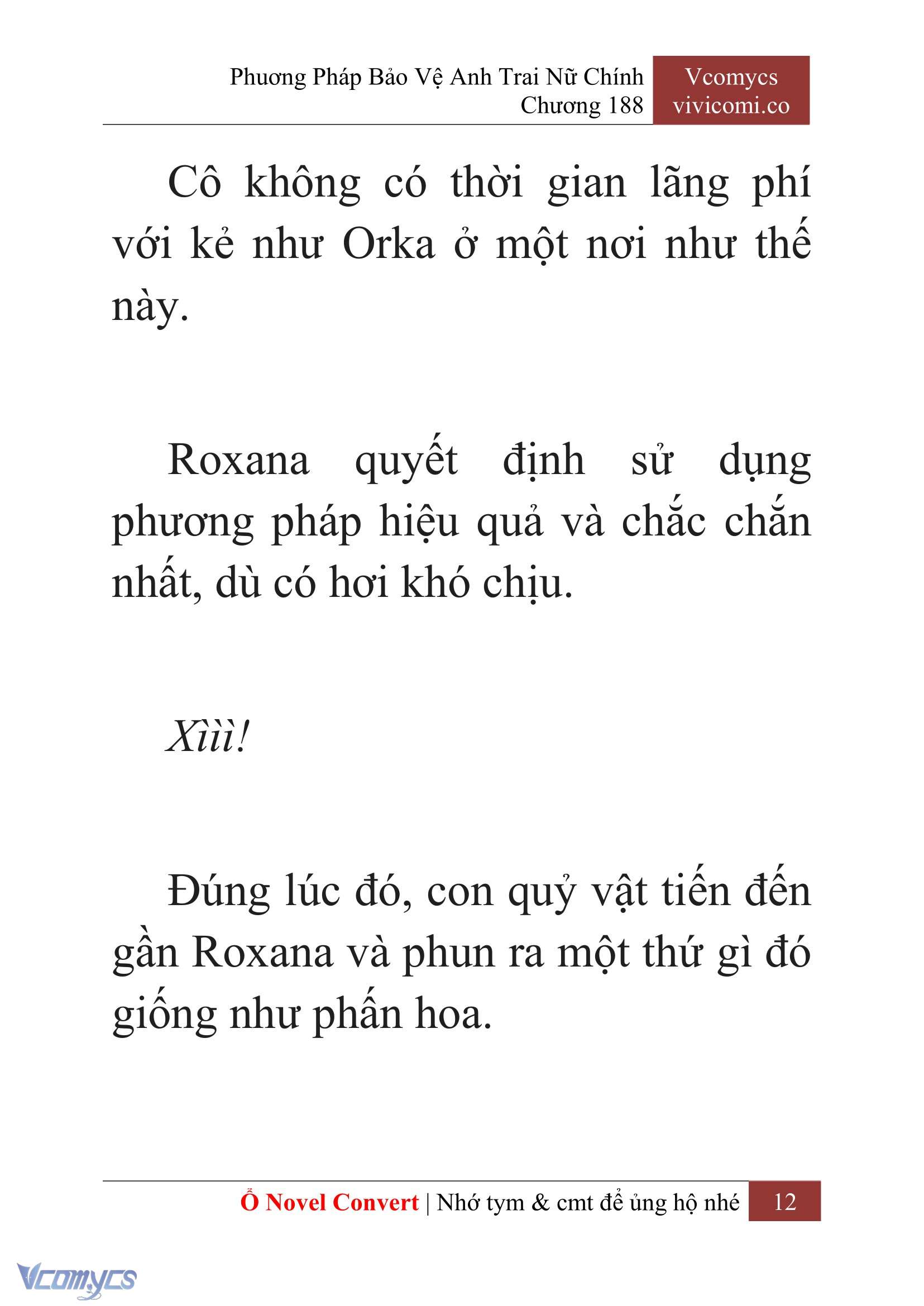 [Novel] Phương Pháp Bảo Vệ Anh Trai Nữ Chính Chap 188 - Trang 2