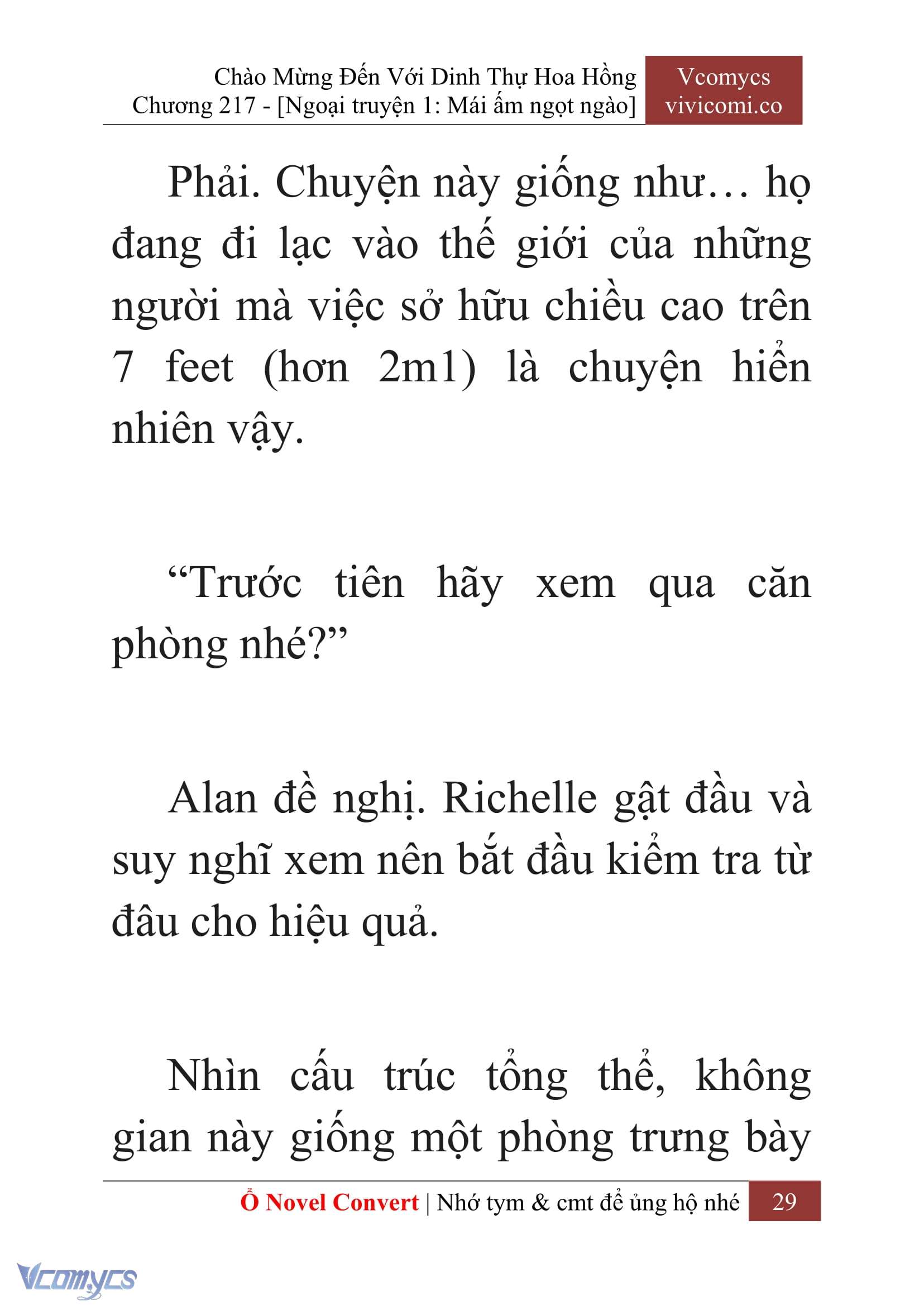 [Novel] Chào Mừng Đến Với Dinh Thự Hoa Hồng Chap 217 - Trang 2