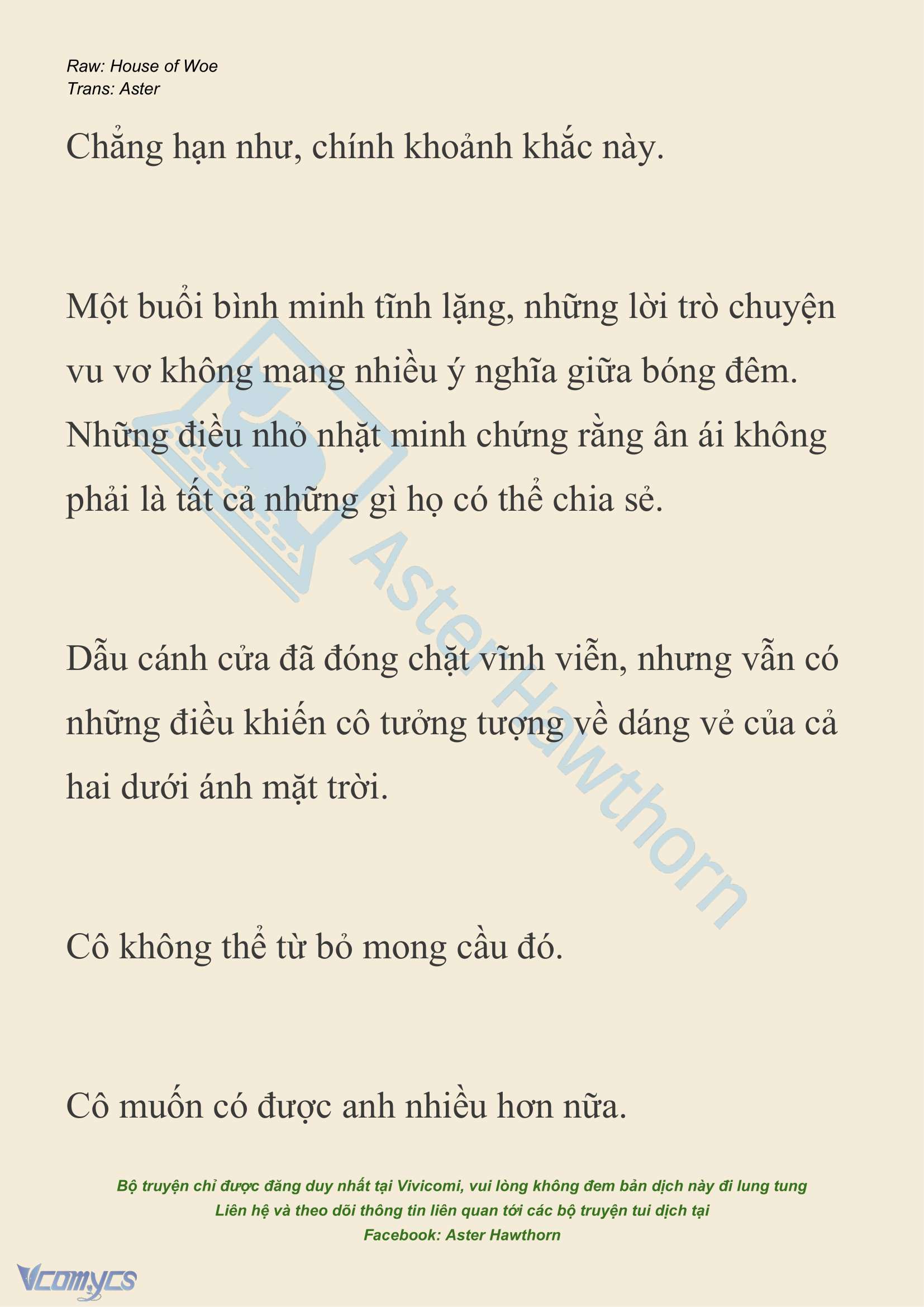[NOVEL] Dành Cho Các Nữ Thần: Dành cho Psyche Chap 24 - Next Chap 25