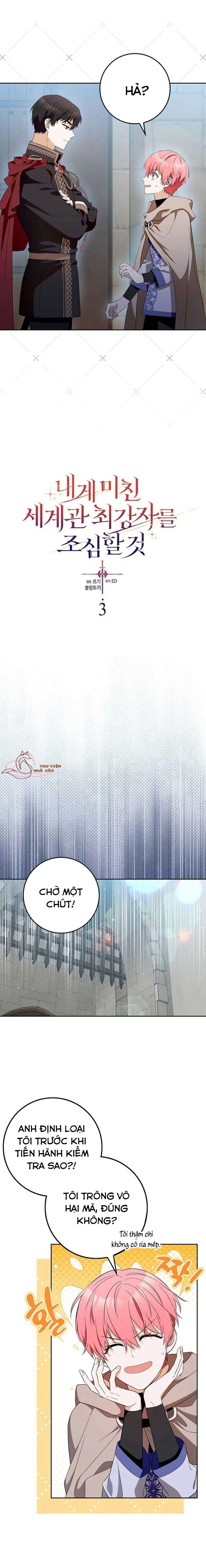 [END SS1] Hãy Cẩn Thận Với Người Đàn Ông Mạnh Nhất Đang Mê Muội Tôi Chap 3 - Trang 2