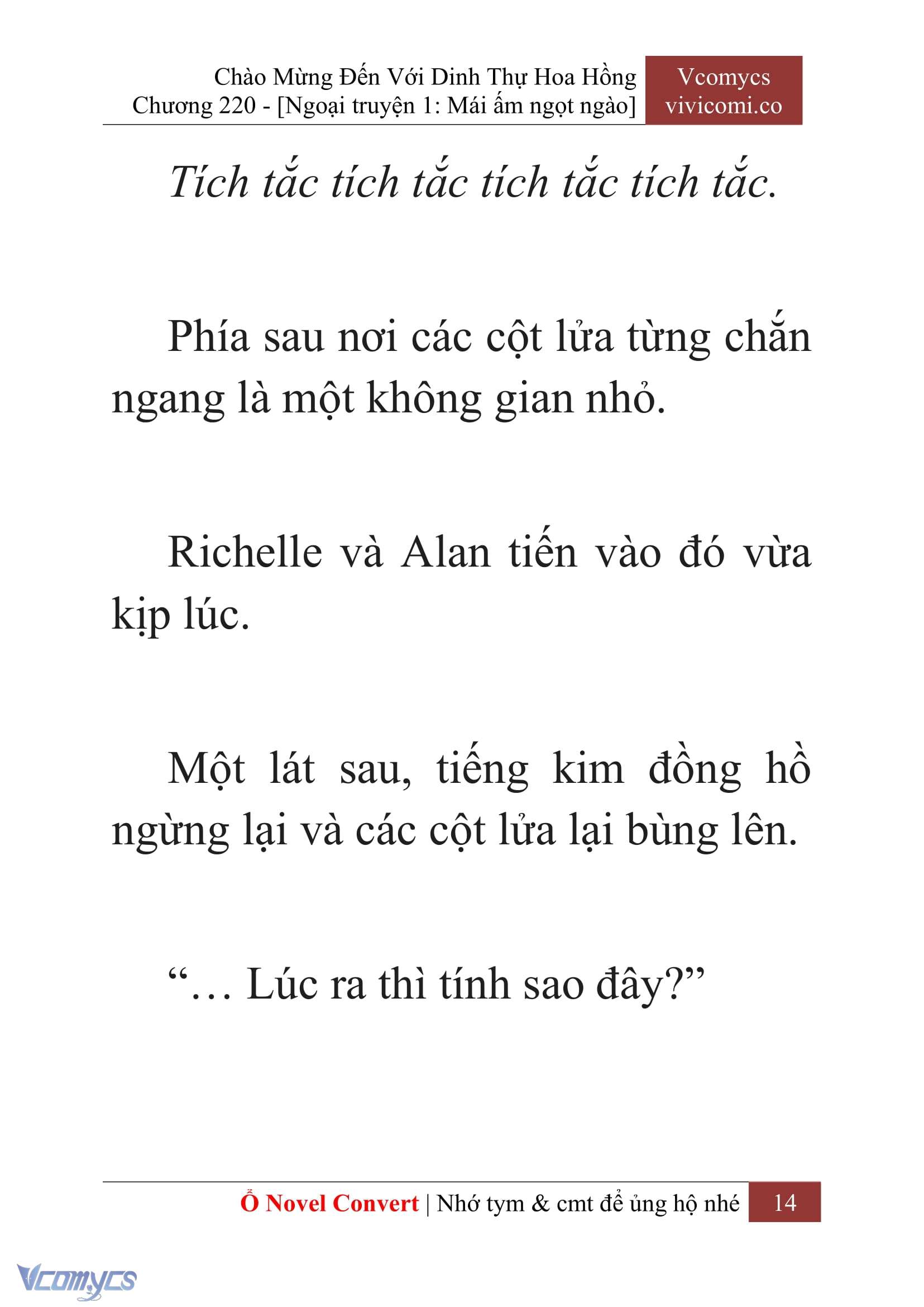 [Novel] Chào Mừng Đến Với Dinh Thự Hoa Hồng Chap 220 - Trang 2
