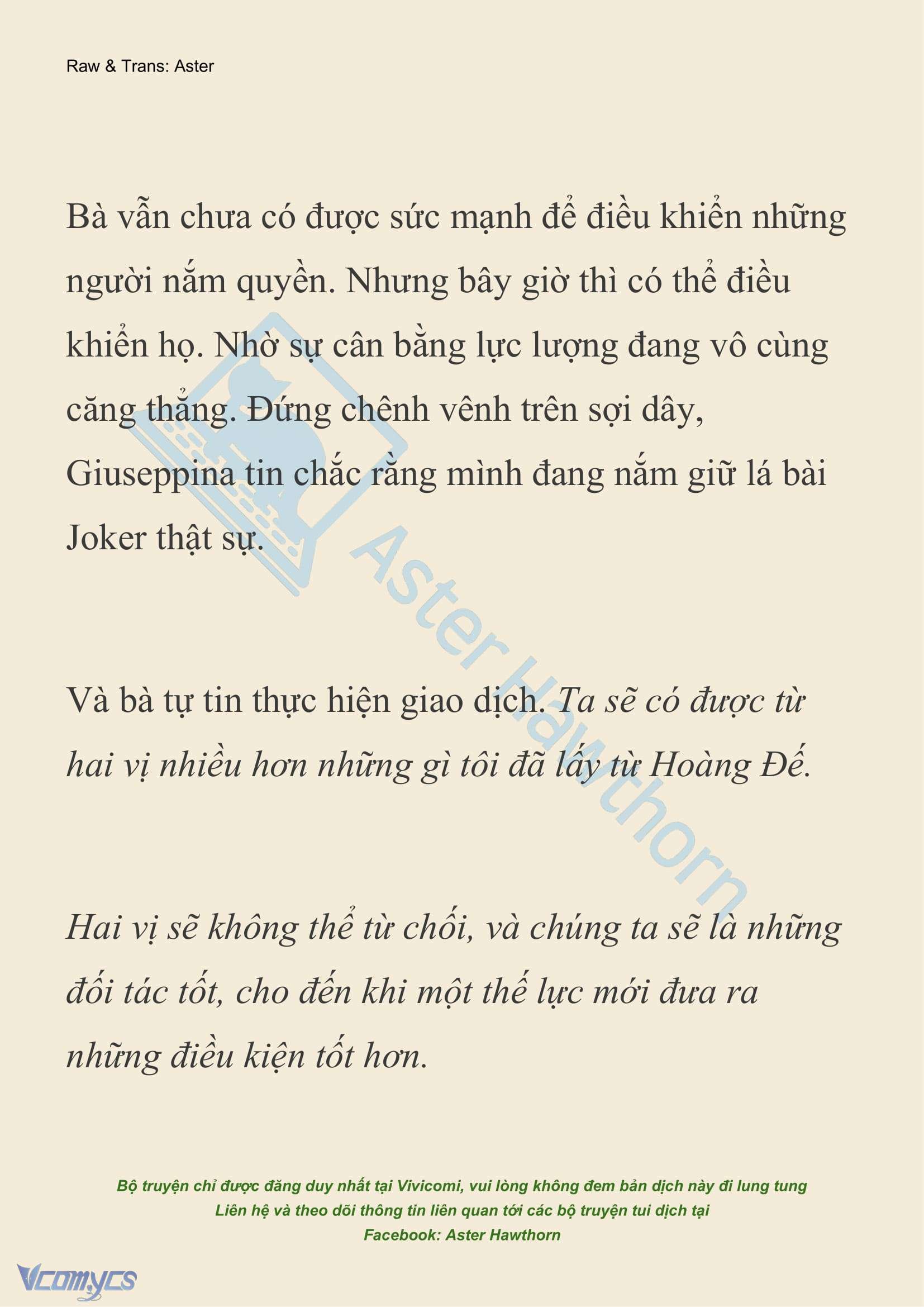 [NOVEL] Thiên Đường Của Valentina Chap 207 - Trang 2