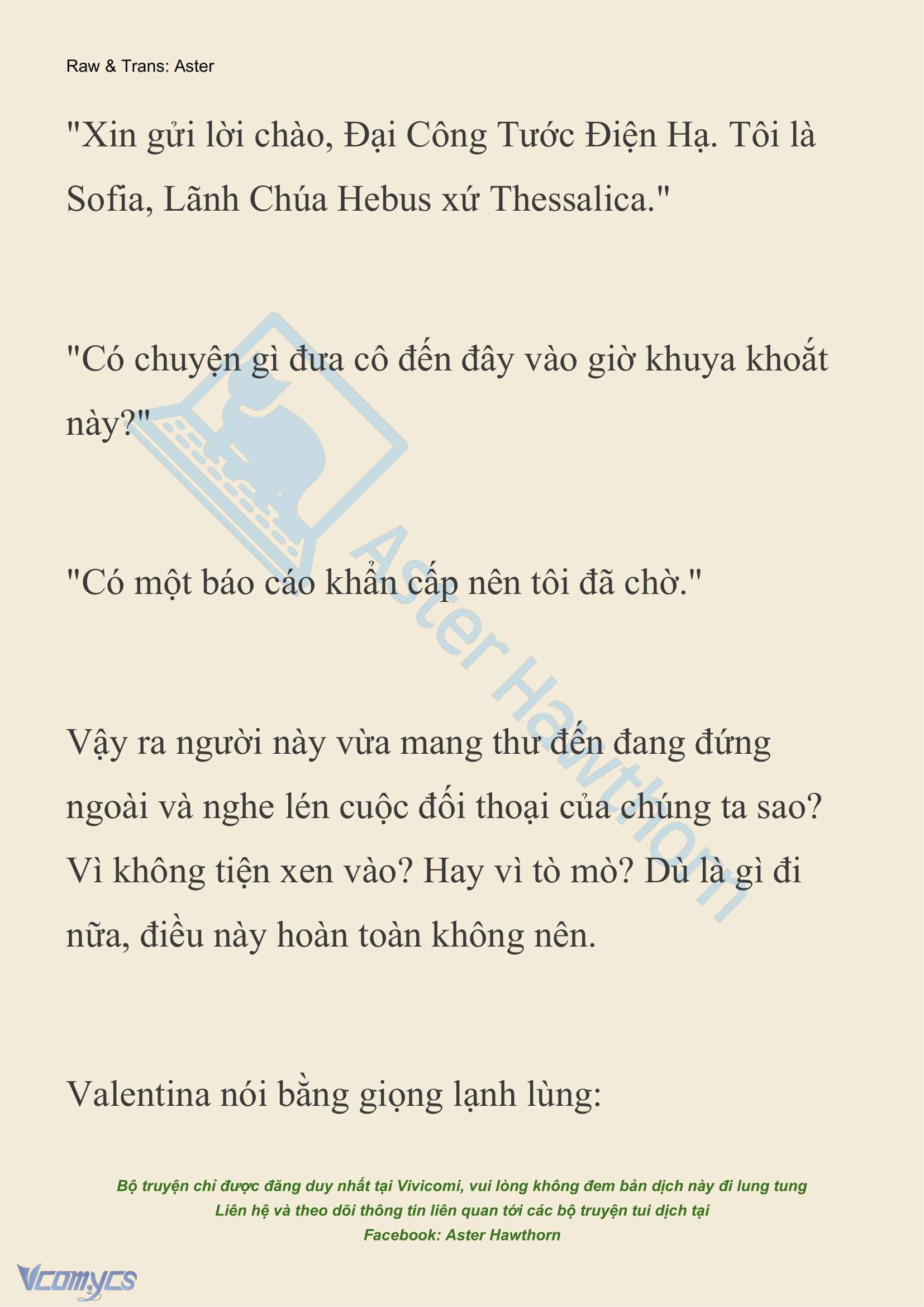 [NOVEL] Thiên Đường Của Valentina Chap 206 - Trang 2