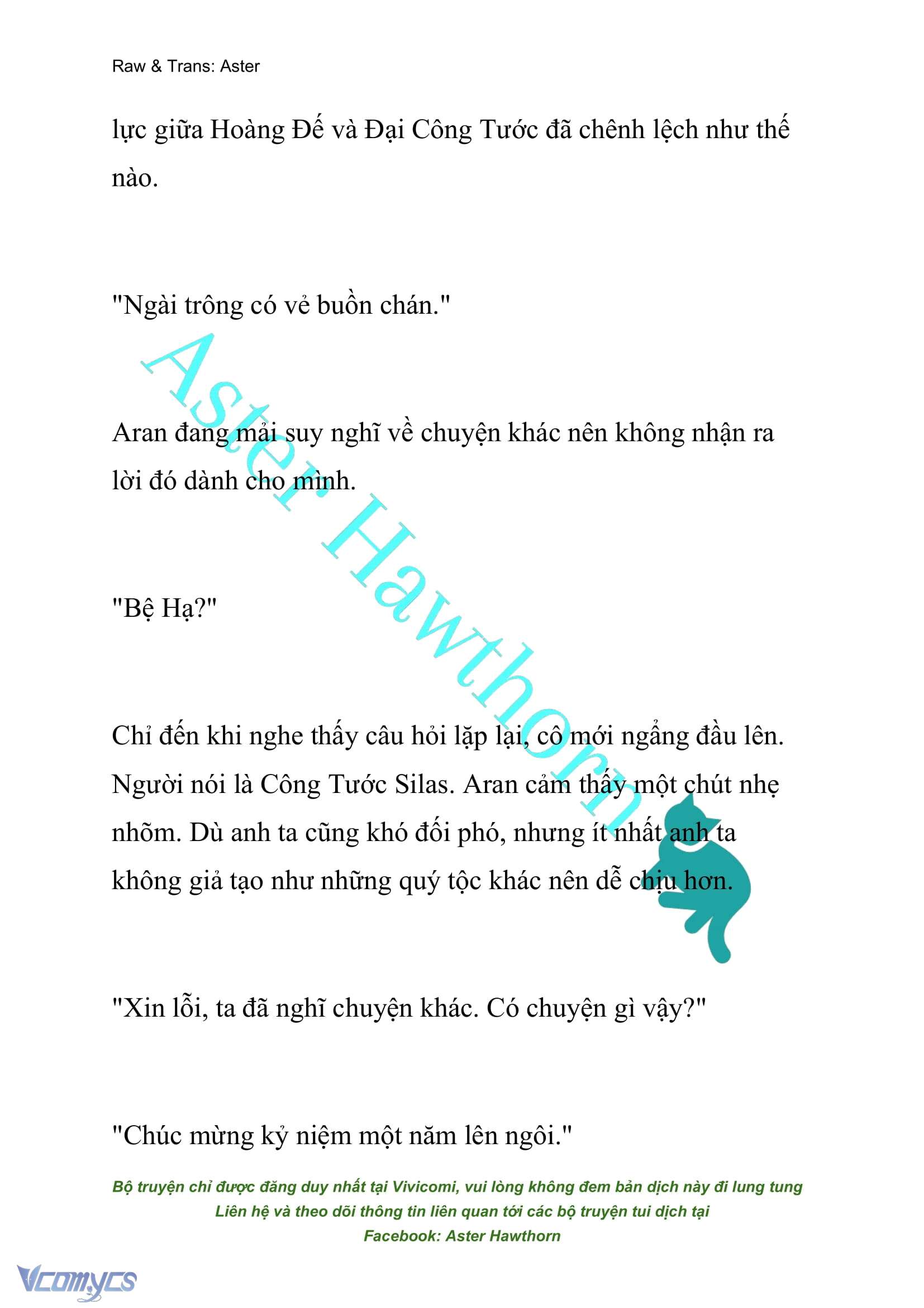 [NOVEL] Đêm Của Bệ Hạ Chap 15 - Trang 2