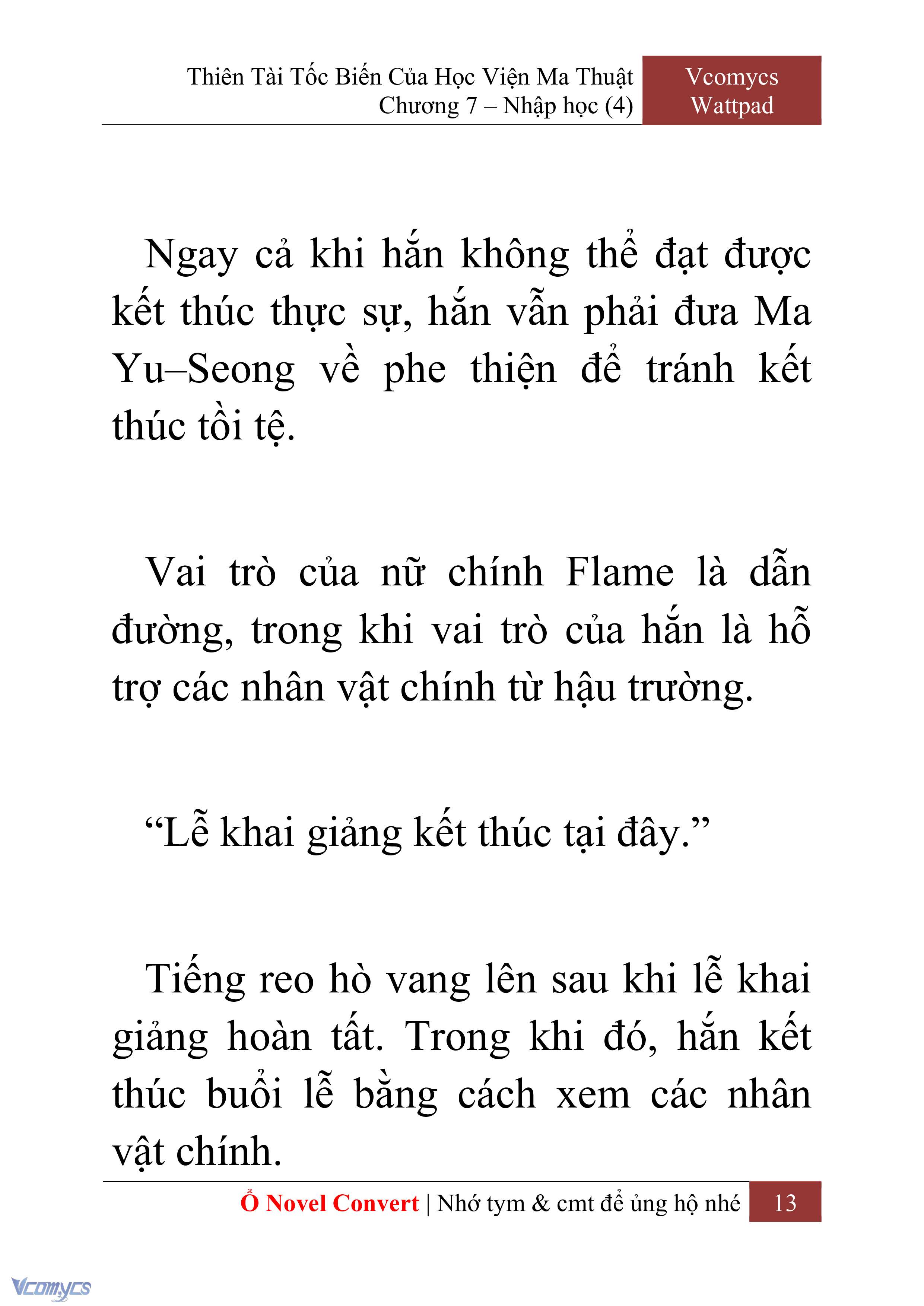[Novel] Thiên Tài Tốc Biến Của Học Viện Ma Thuật Chap 7 - Trang 2