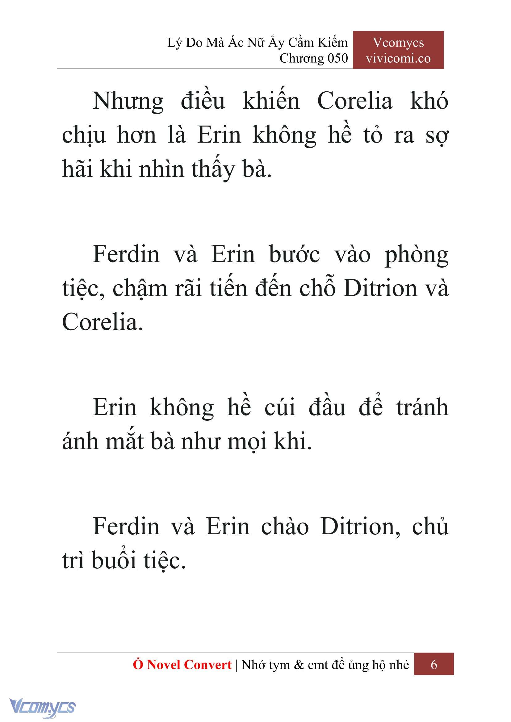 [Novel] Lý Do Mà Ác Nữ Ấy Cầm Kiếm Chap 50 - Trang 2