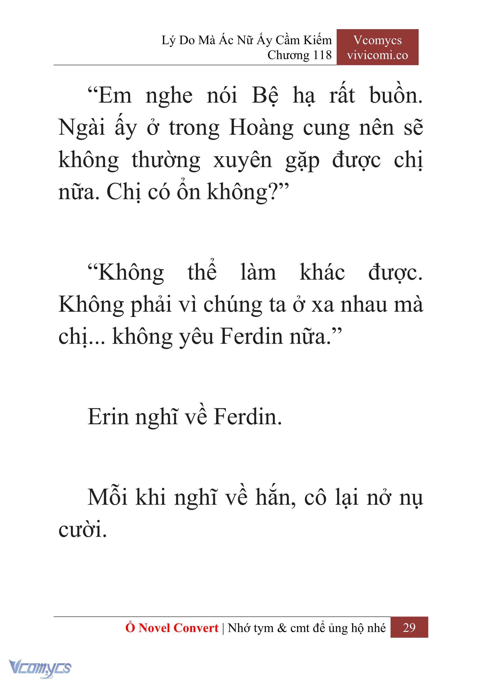 [Novel] Lý Do Mà Ác Nữ Ấy Cầm Kiếm Chap 118 - Trang 2