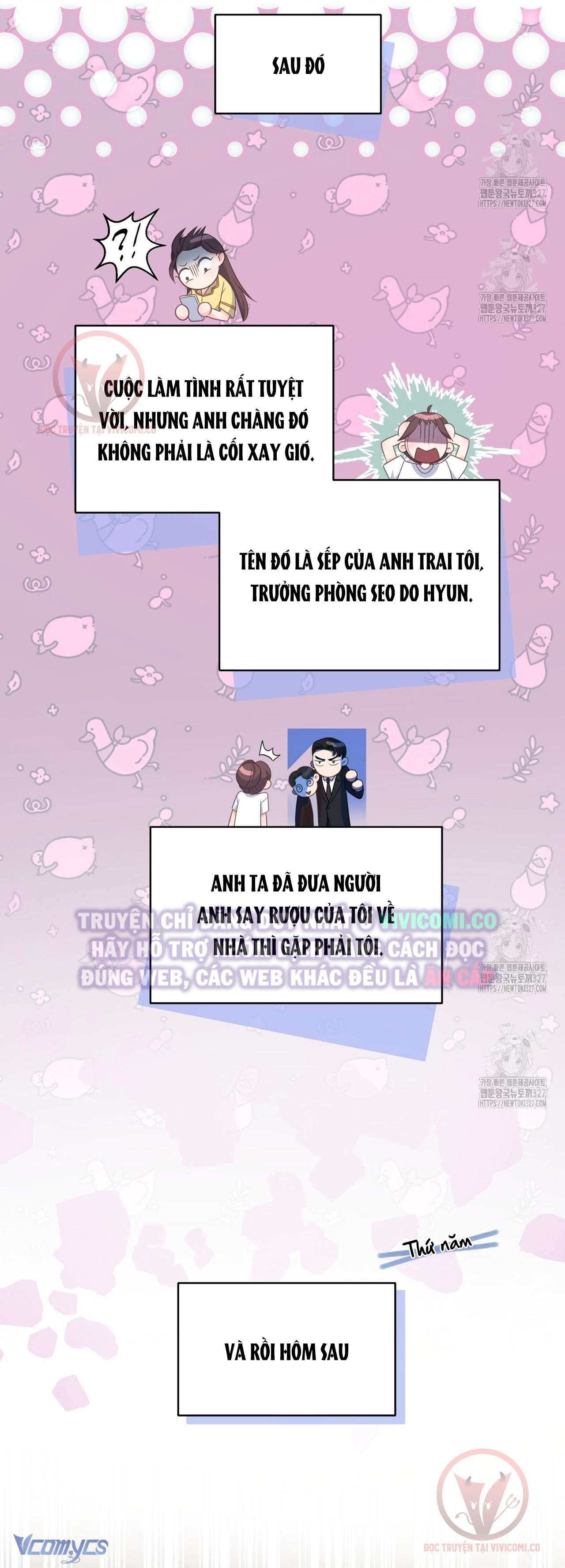 [18+] Sếp Của Anh Trai Tôi Đã Vượt Quá Giới Hạn Chap 3 - Trang 4