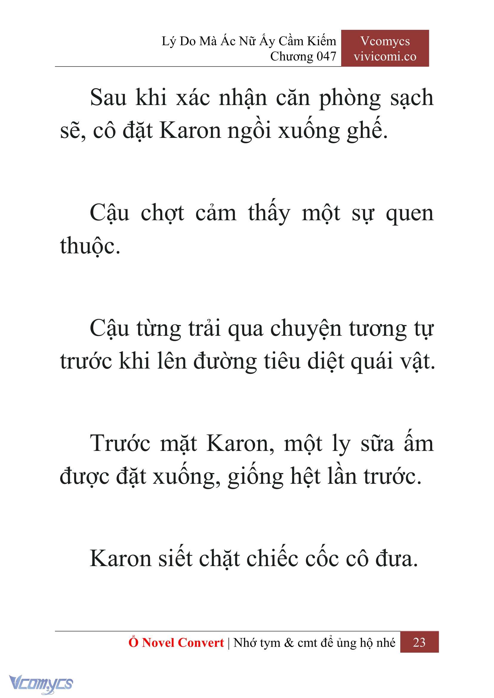 [Novel] Lý Do Mà Ác Nữ Ấy Cầm Kiếm Chap 47 - Trang 2