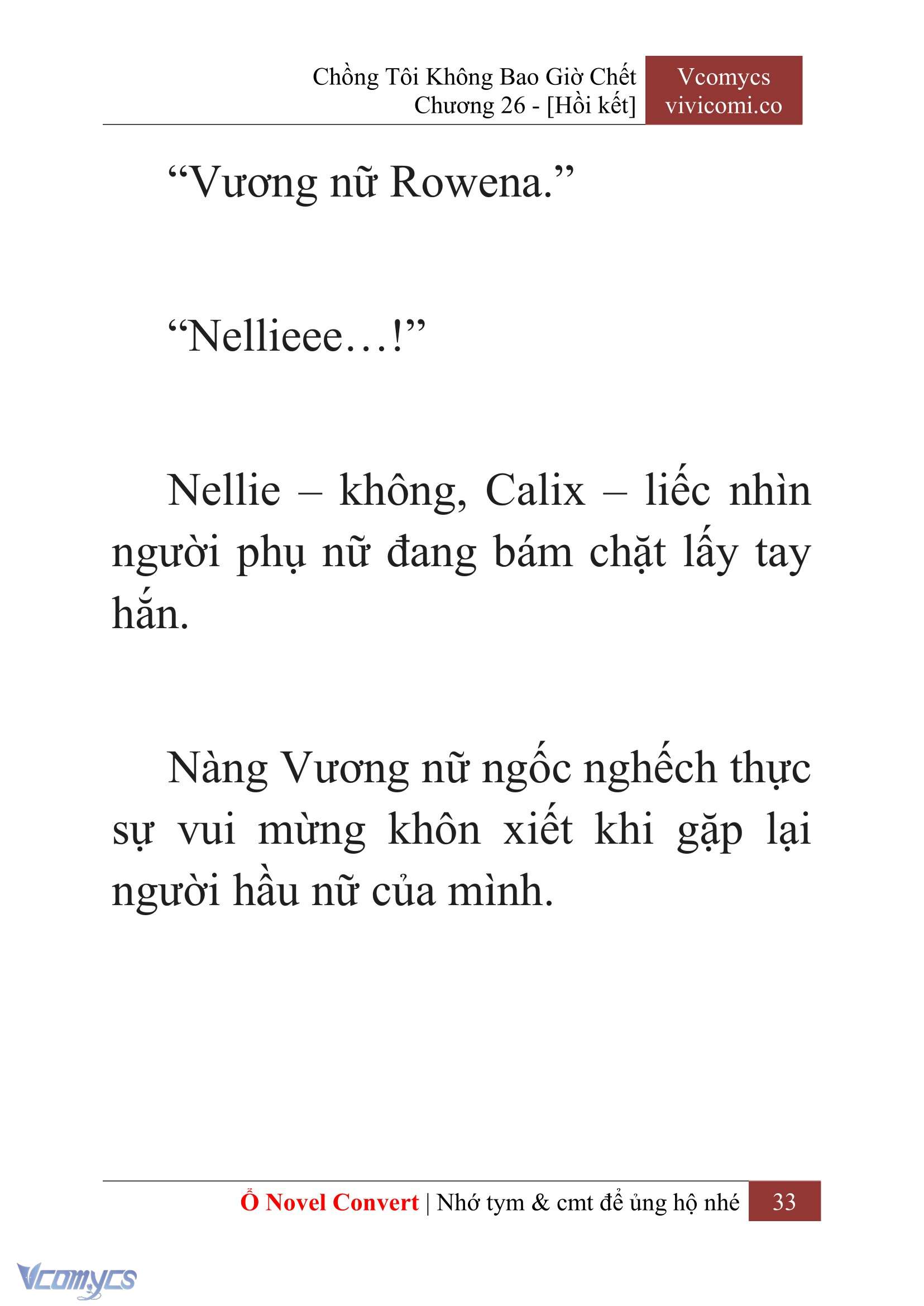 [Novel] Chồng Tôi Không Bao Giờ Chết Chap 26 - Trang 2