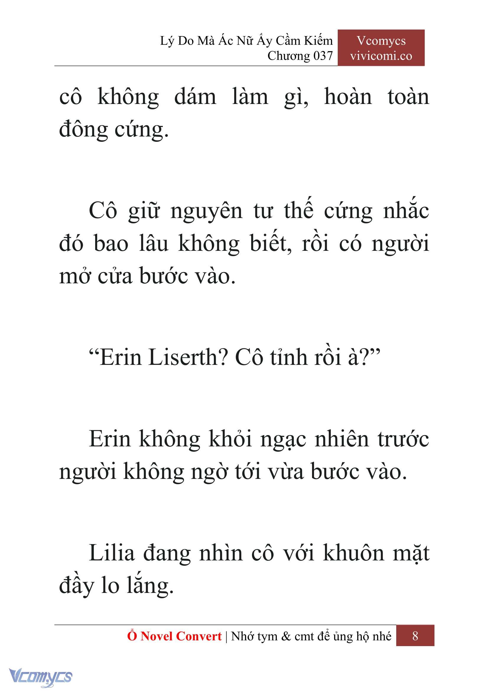 [Novel] Lý Do Mà Ác Nữ Ấy Cầm Kiếm Chap 37 - Trang 2