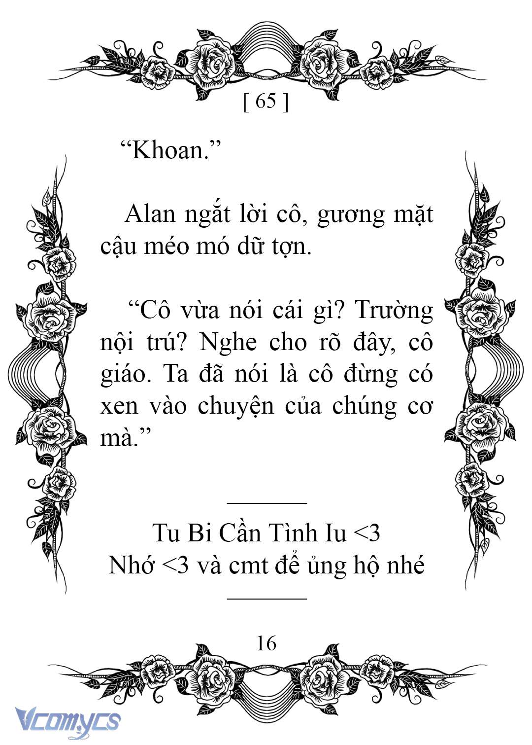 [Novel] Chào Mừng Đến Với Dinh Thự Hoa Hồng Chap 65 - Trang 2