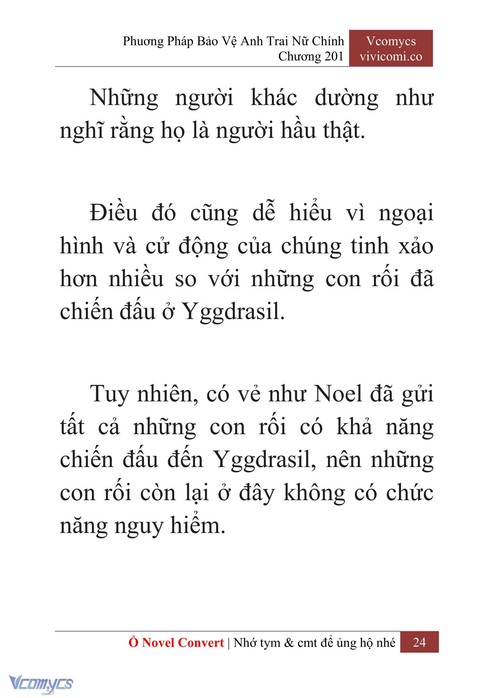 [Novel] Phương Pháp Bảo Vệ Anh Trai Nữ Chính Chap 201 - Trang 2