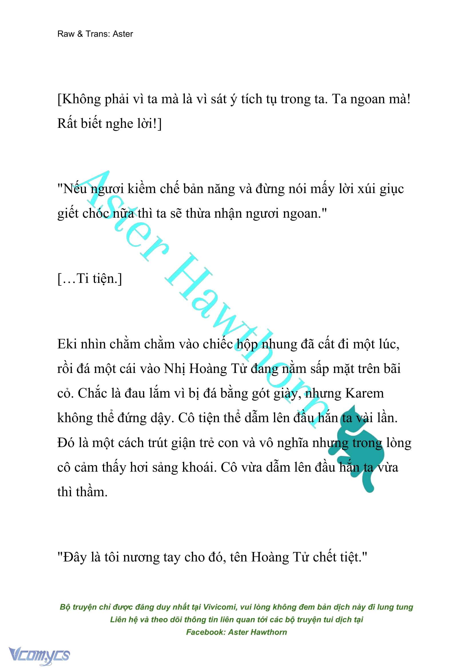 [NOVEL] Đóa Hoa Cầm Kiếm Chap 122 - Trang 2