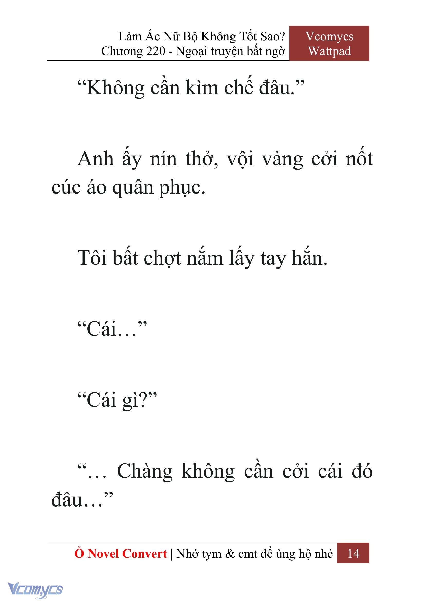 [Novel] Làm Ác Nữ Bộ Không Tốt Sao? Chap 220 - Trang 2