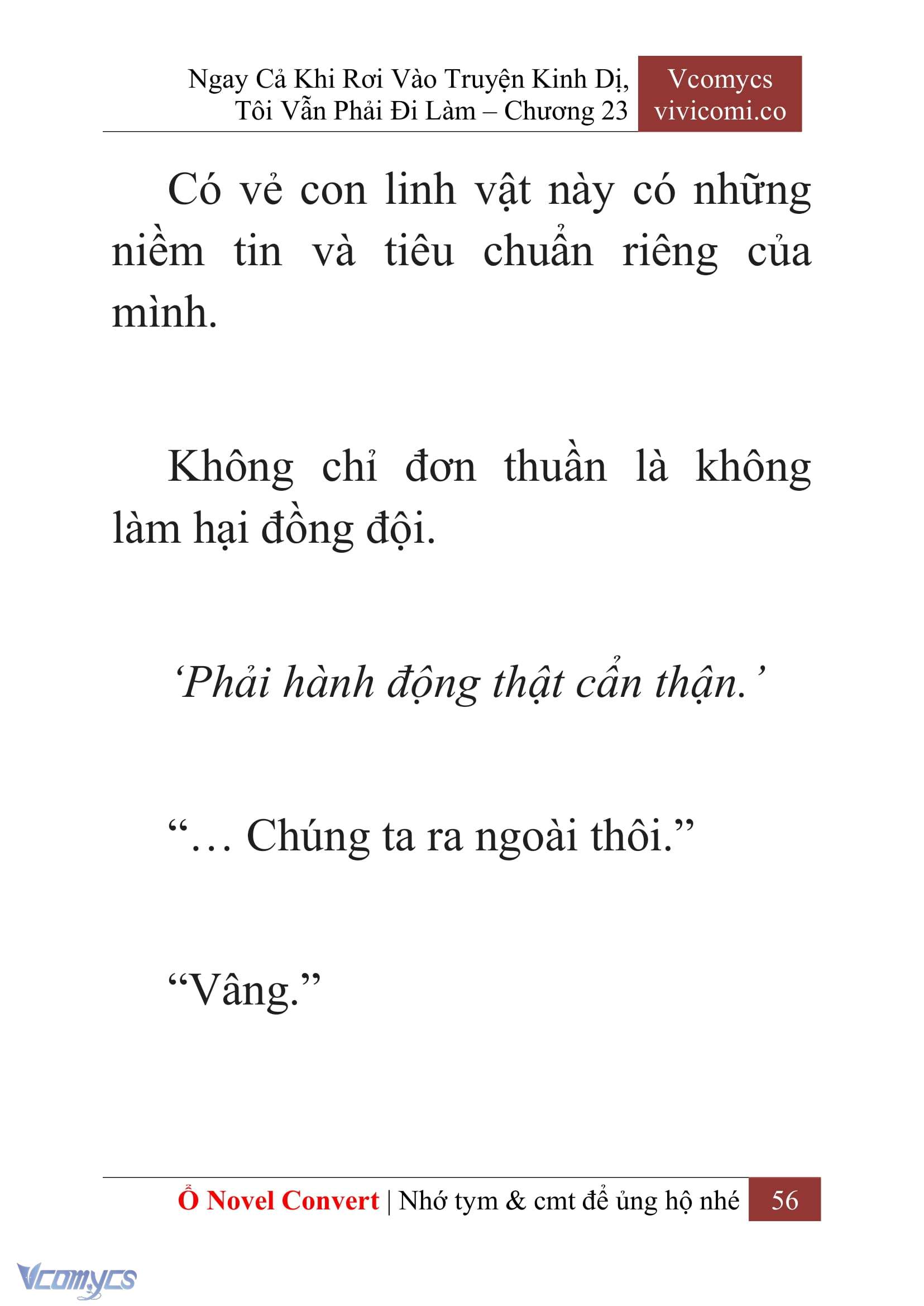 [Novel] Ngay Cả Khi Rơi Vào Truyện Kinh Dị, Tôi Vẫn Phải Đi Làm Chap 23 - Trang 2