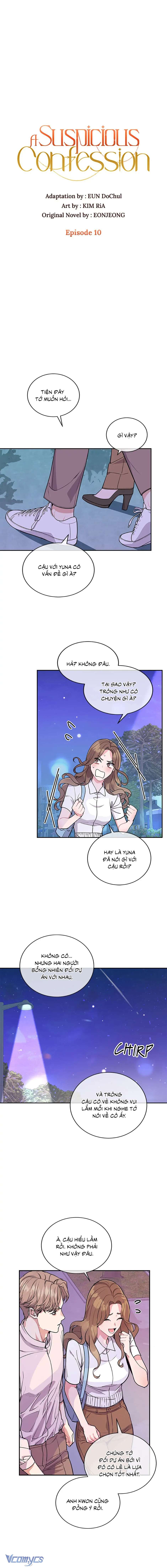 Lời Tỏ Tình Đáng Ngờ Chap 10 - Trang 2