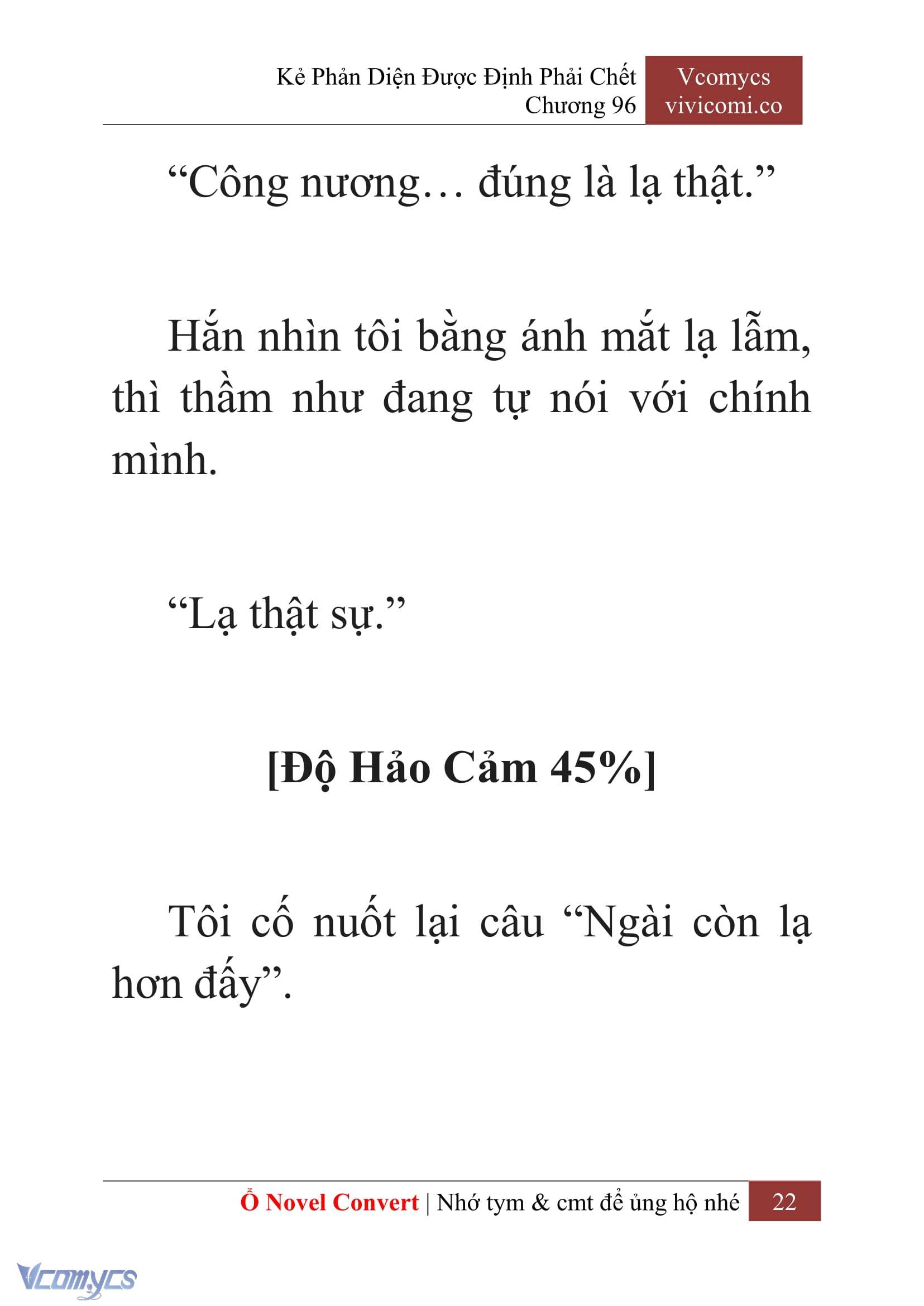 [Novel] Kẻ Phản Diện Được Định Phải Chết Chap 96 - Trang 2