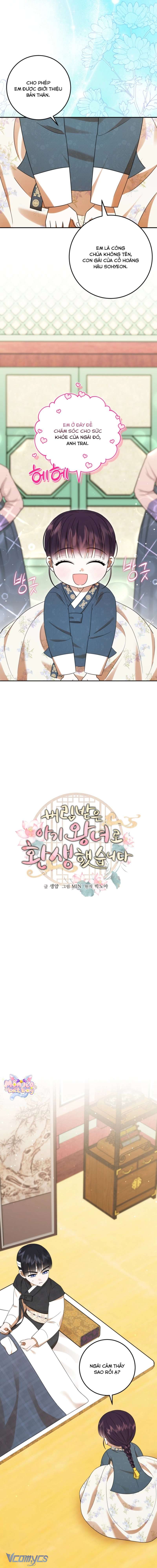 Tôi Đã Tái Sinh Thành Nàng Công Chúa Bị Bỏ Rơi Chap 8 - Trang 3