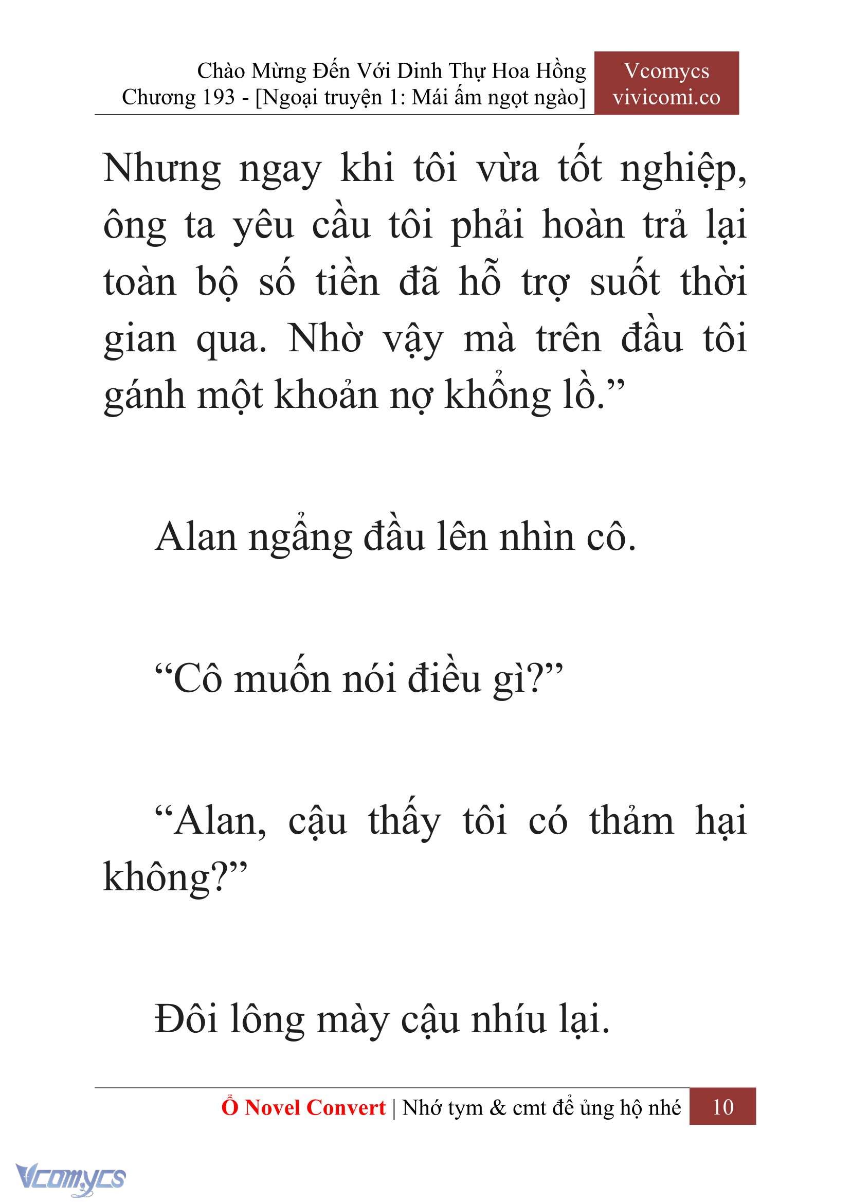 [Novel] Chào Mừng Đến Với Dinh Thự Hoa Hồng Chap 193 - Trang 2