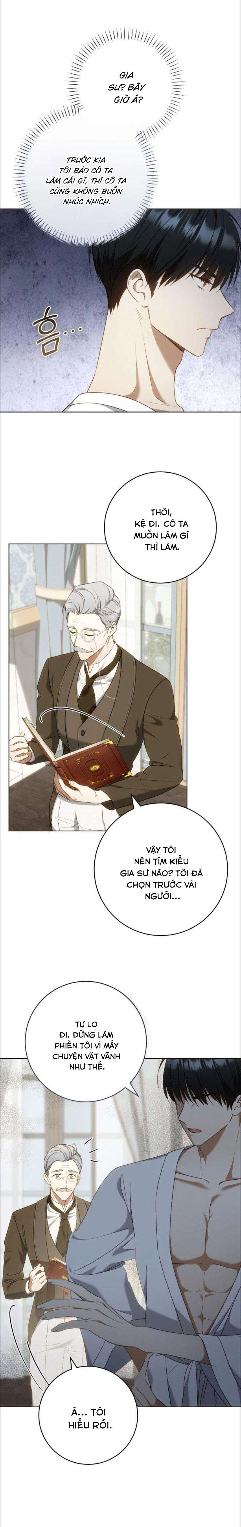 Làm Thế Nào Để Nữ Phụ Ác Độc Thoát Khỏi Tình Yêu Điên Cuồng Của Hiệp Sĩ ?! Chap 3 - Trang 3