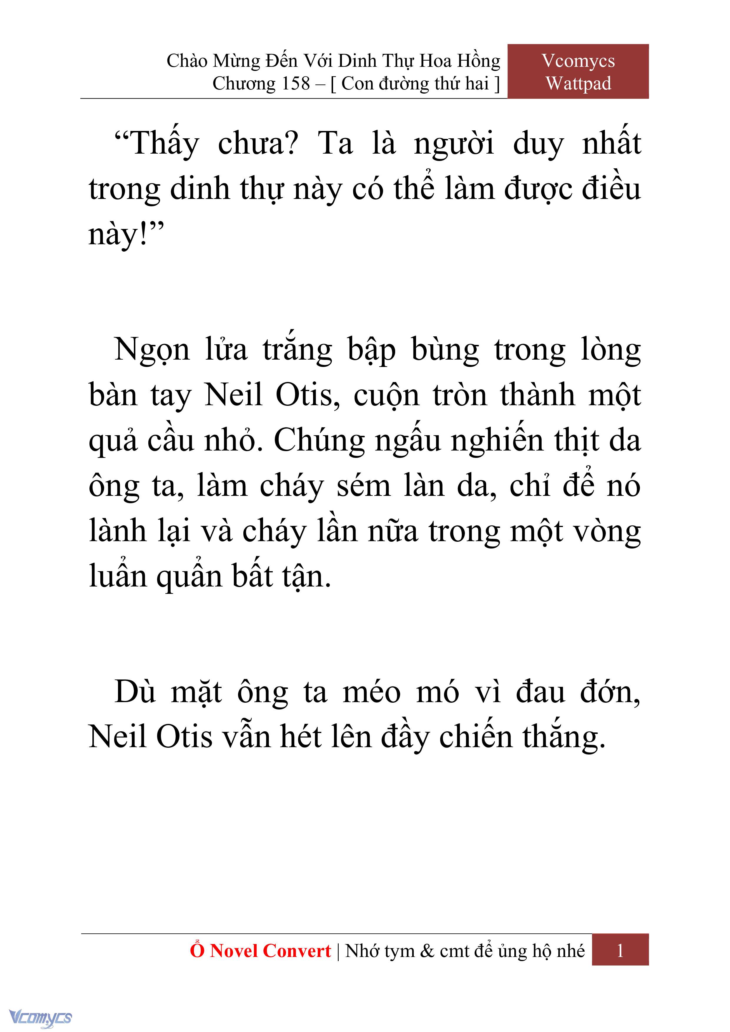 [Novel] Chào Mừng Đến Với Dinh Thự Hoa Hồng Chap 158 - Trang 2