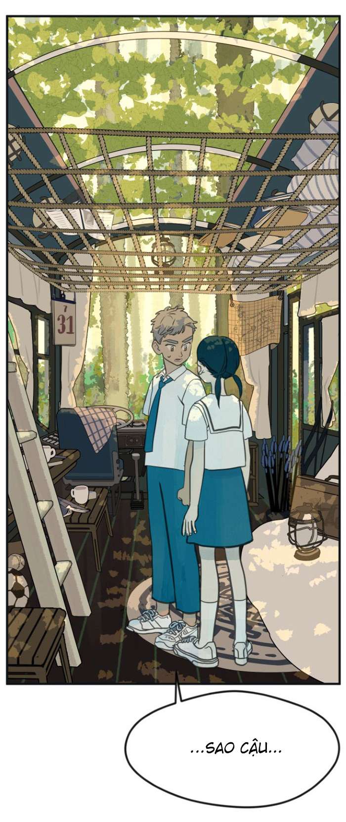 Lá thư giấu kín Chap 3 - Trang 2