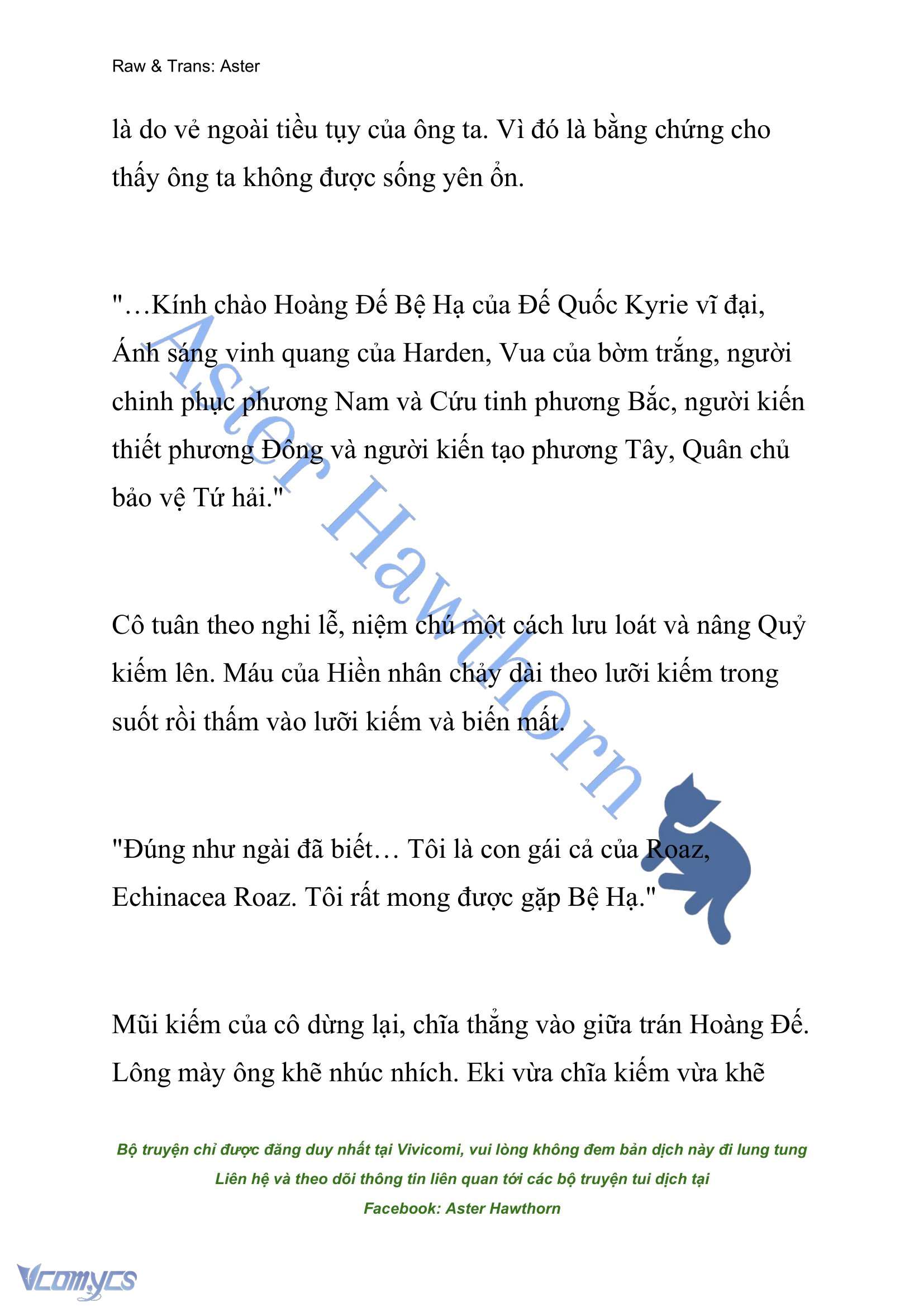 [NOVEL] Đóa Hoa Cầm Kiếm Chap 176 - Trang 2