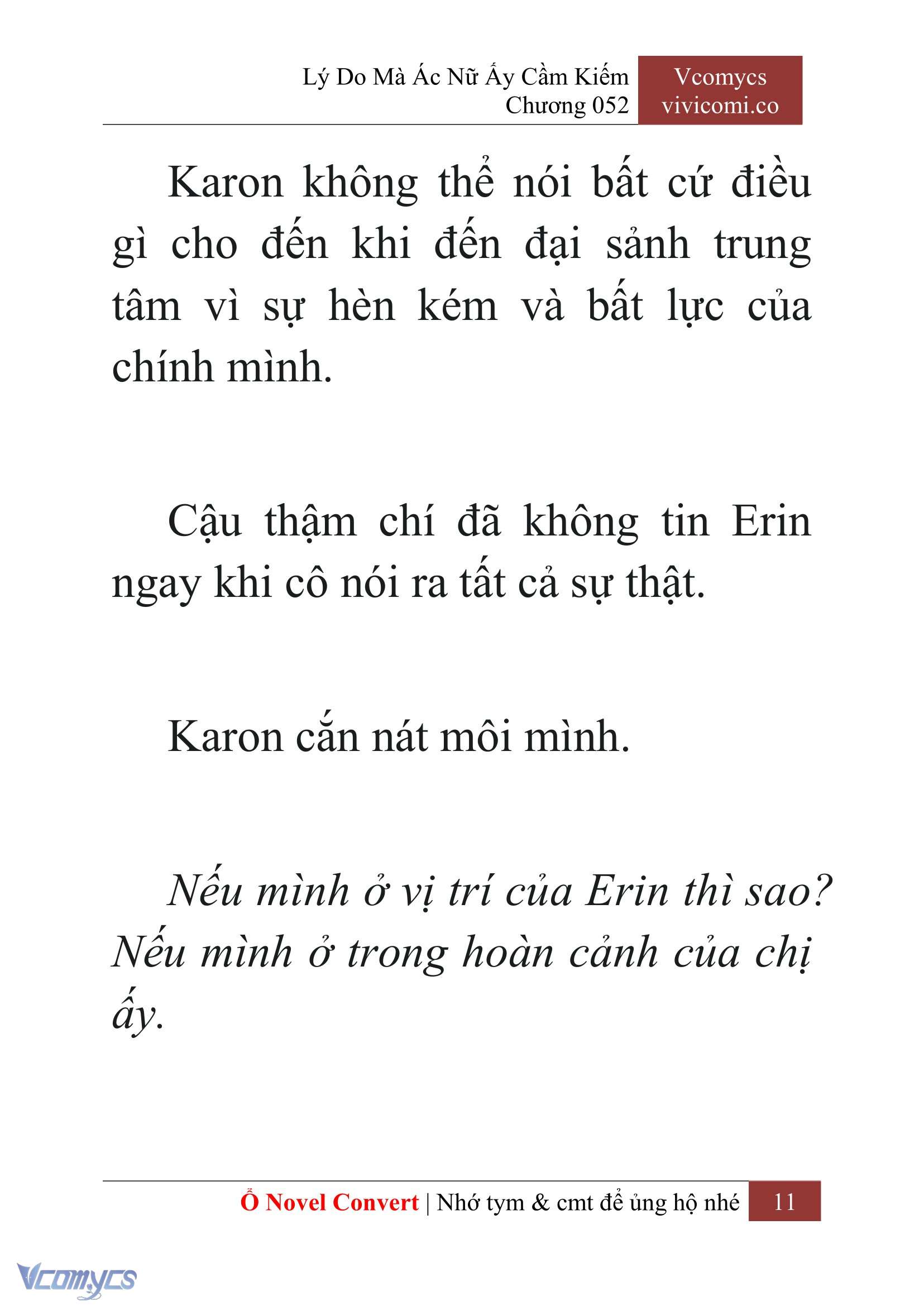 [Novel] Lý Do Mà Ác Nữ Ấy Cầm Kiếm Chap 52 - Trang 2