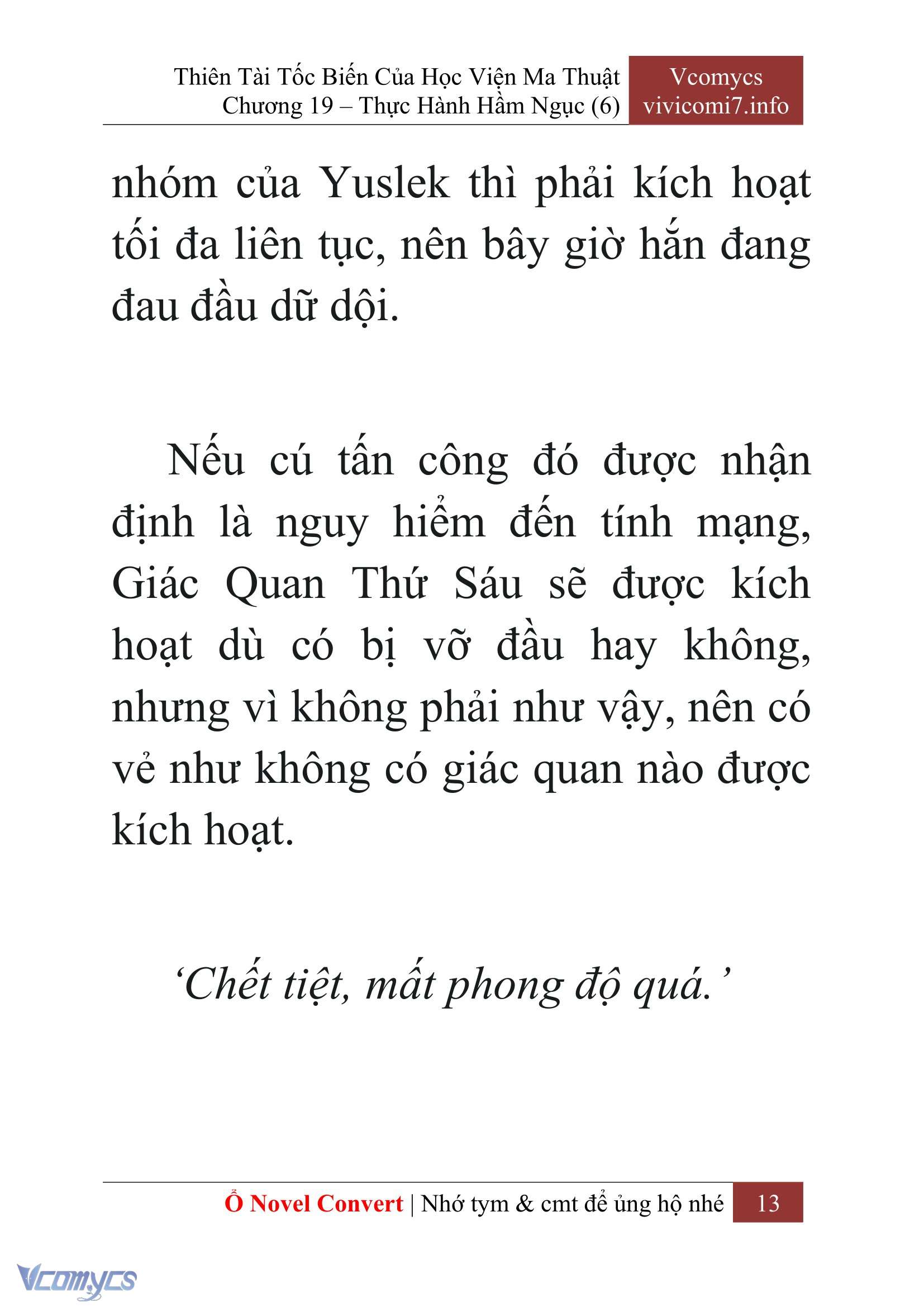 [Novel] Thiên Tài Tốc Biến Của Học Viện Ma Thuật Chap 19 - Trang 2