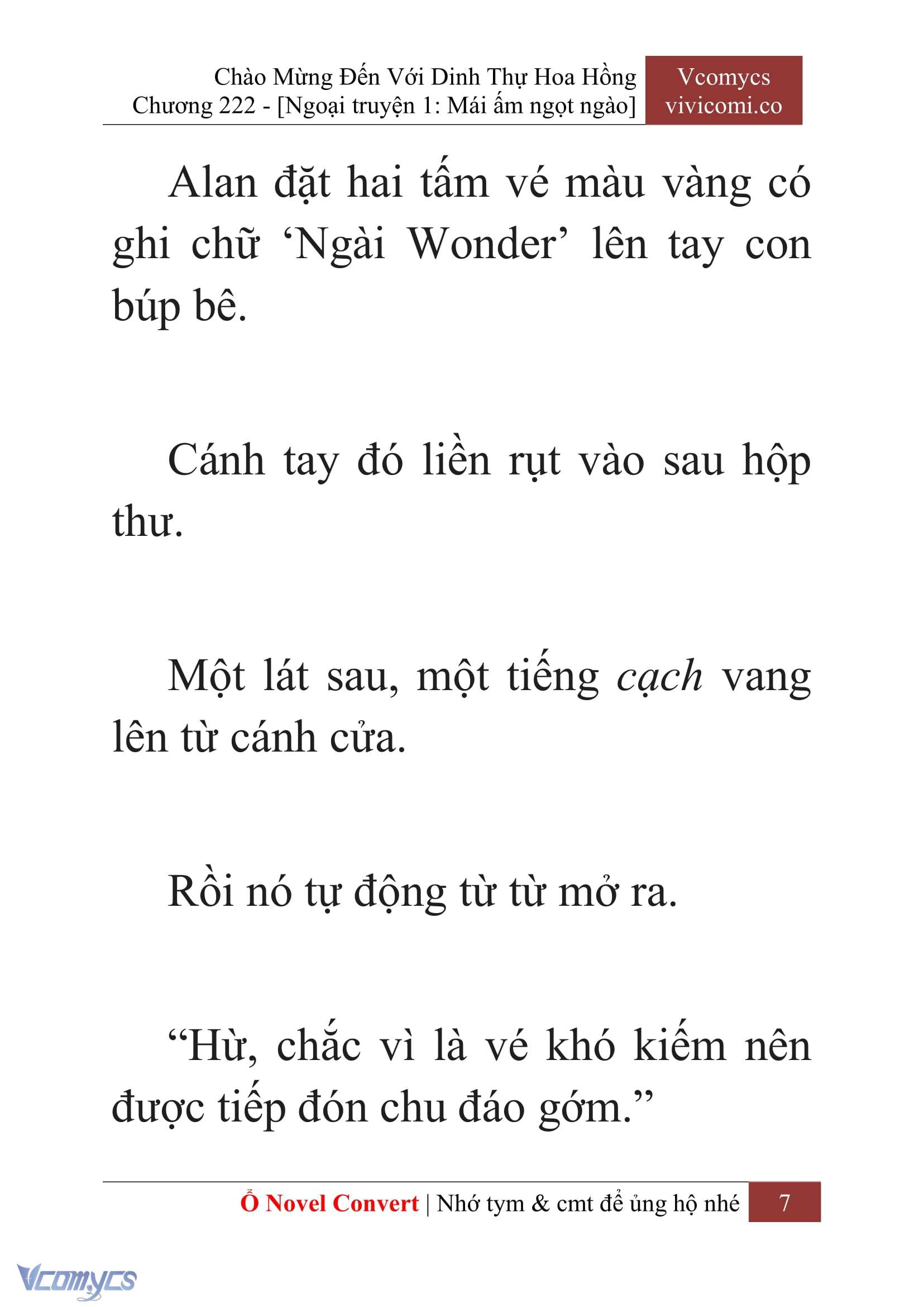 [Novel] Chào Mừng Đến Với Dinh Thự Hoa Hồng Chap 222 - Trang 2