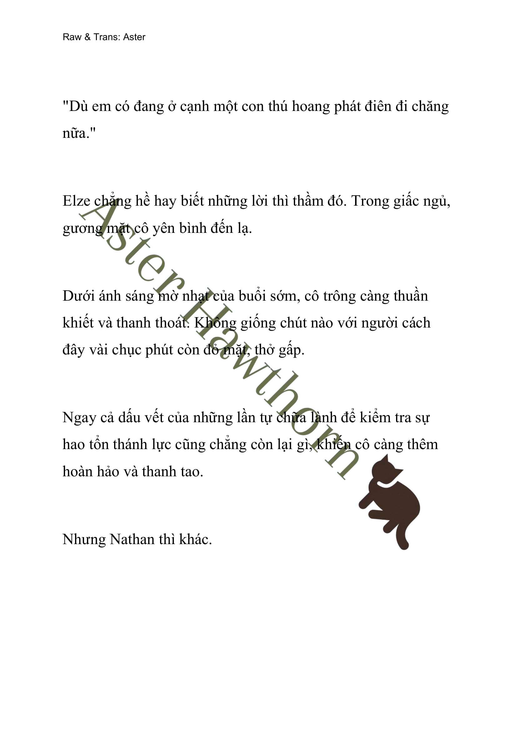 [NOVEL] Anh Hùng Khao Khát Sự Sa Ngã Của Thánh Nữ Chap 19 - Trang 2