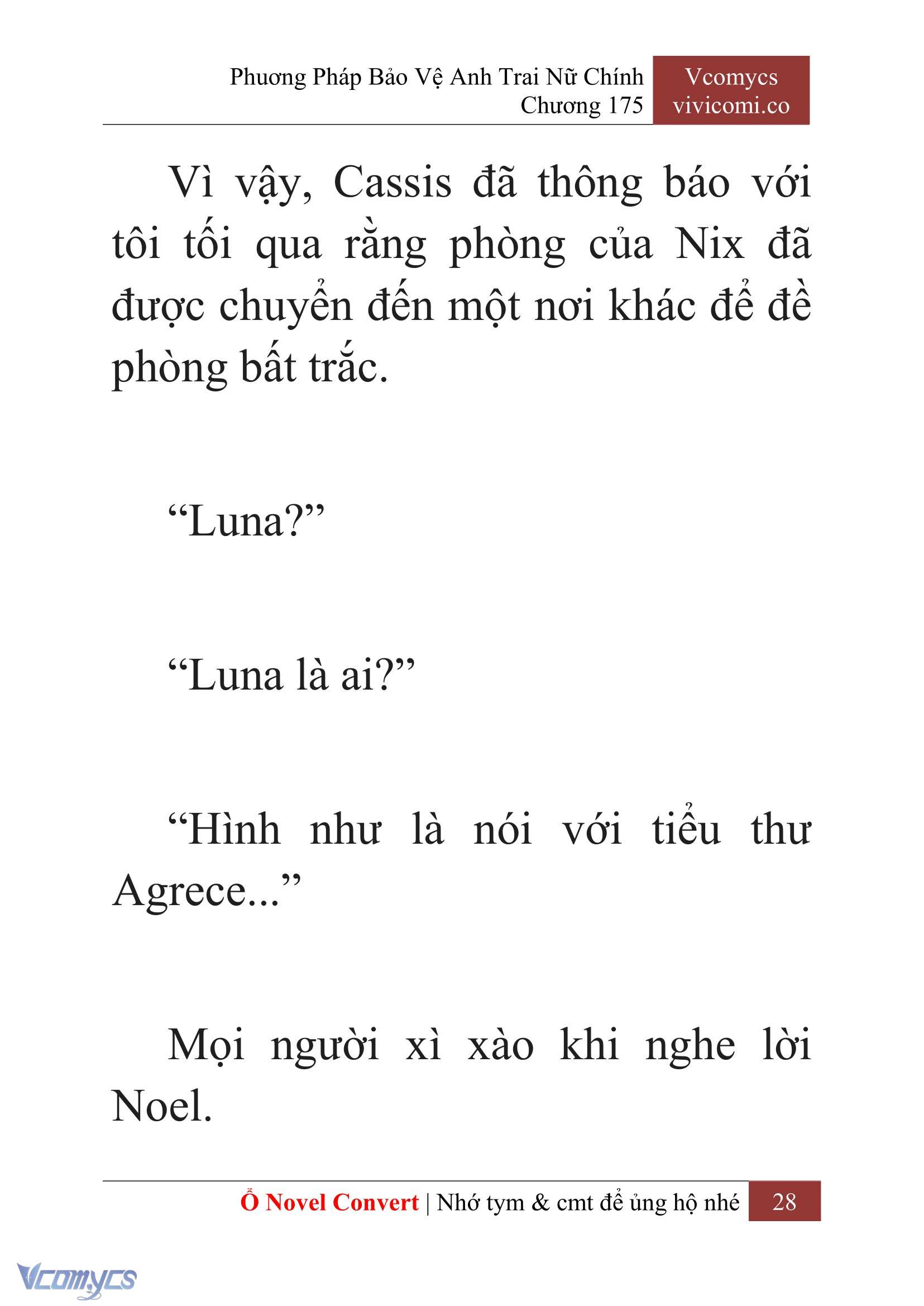 [Novel] Phương Pháp Bảo Vệ Anh Trai Nữ Chính Chap 175 - Trang 2