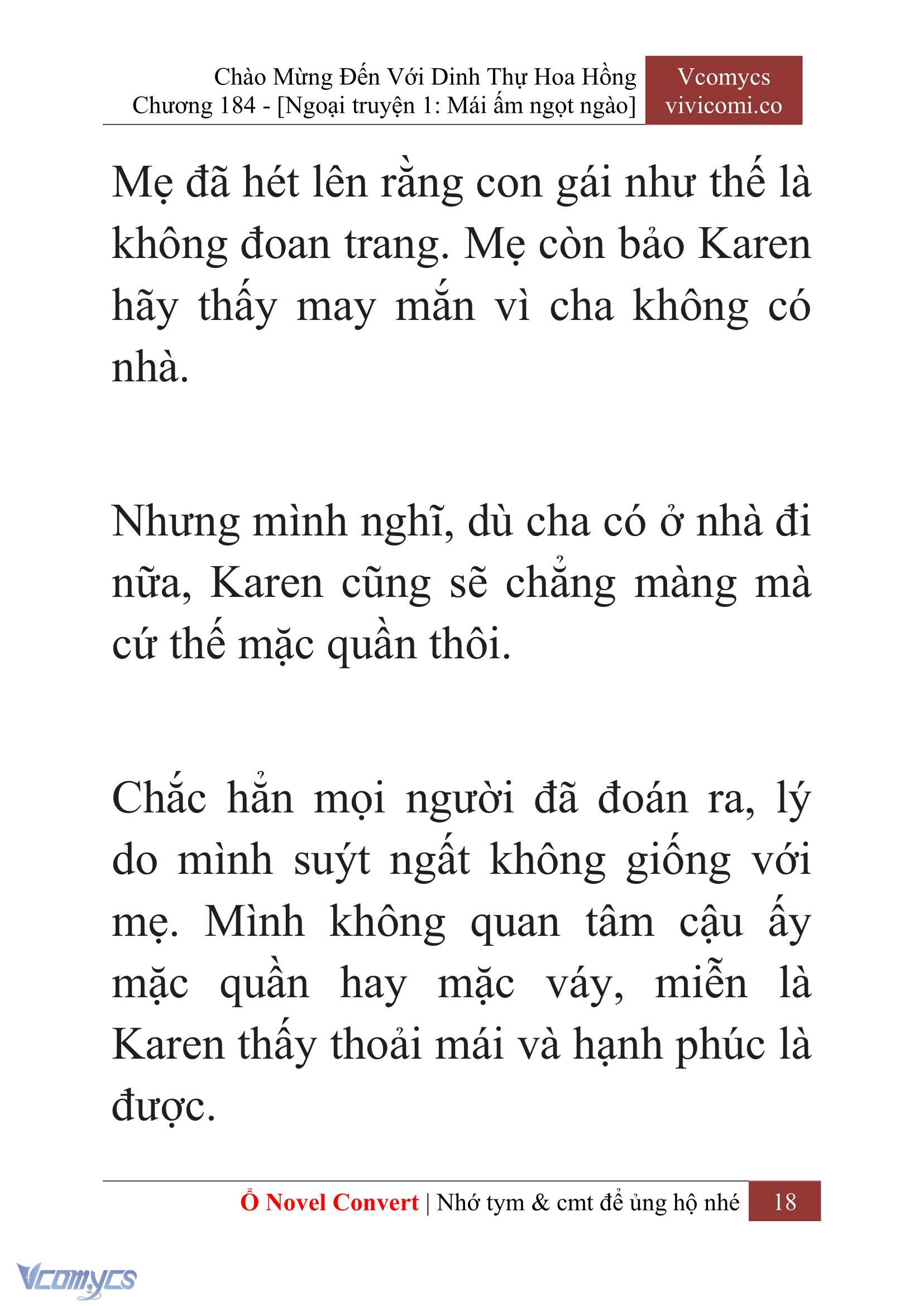 [Novel] Chào Mừng Đến Với Dinh Thự Hoa Hồng Chap 184 - Trang 2
