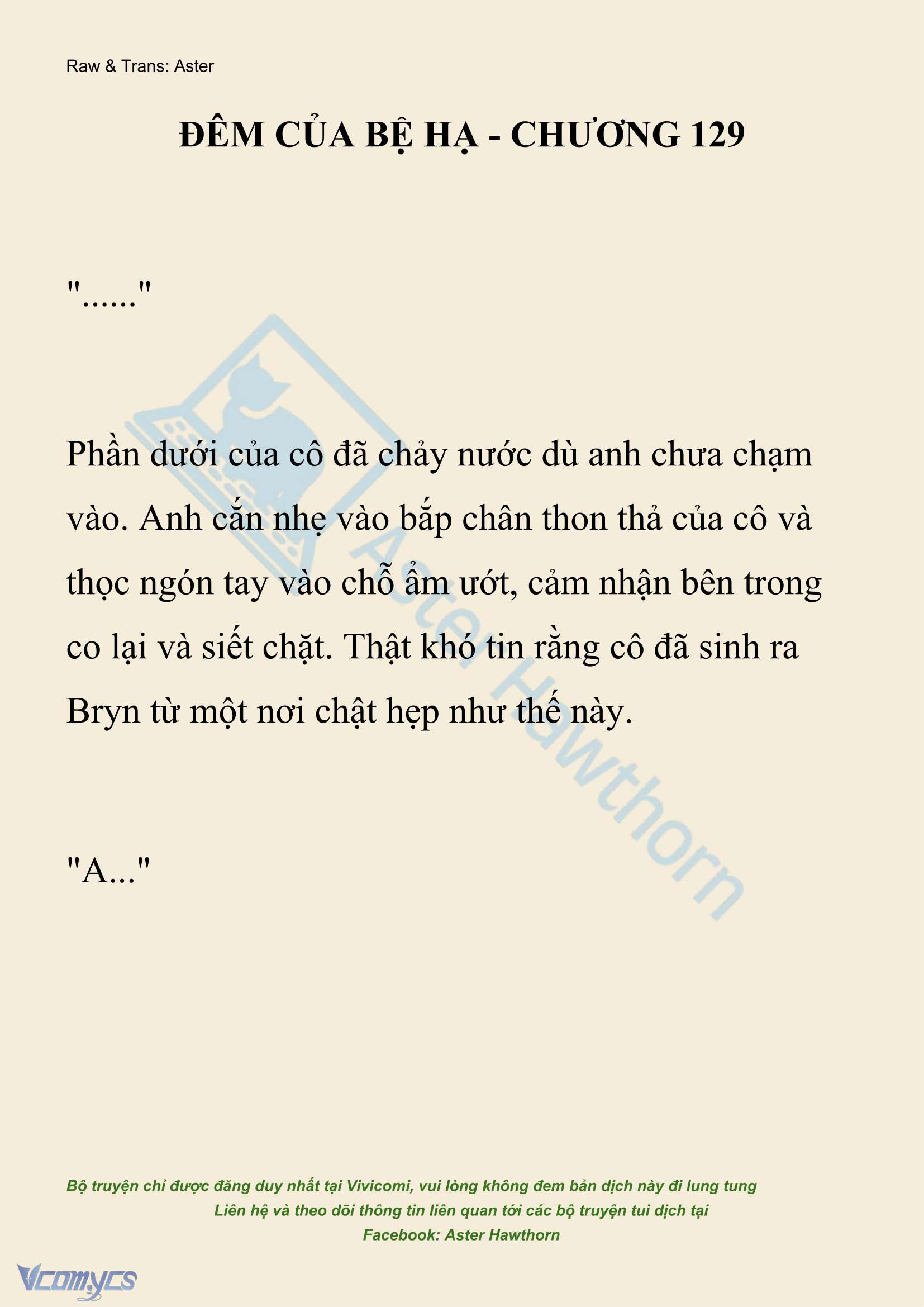 [NOVEL] Đêm Của Bệ Hạ Chap 129 - Trang 2