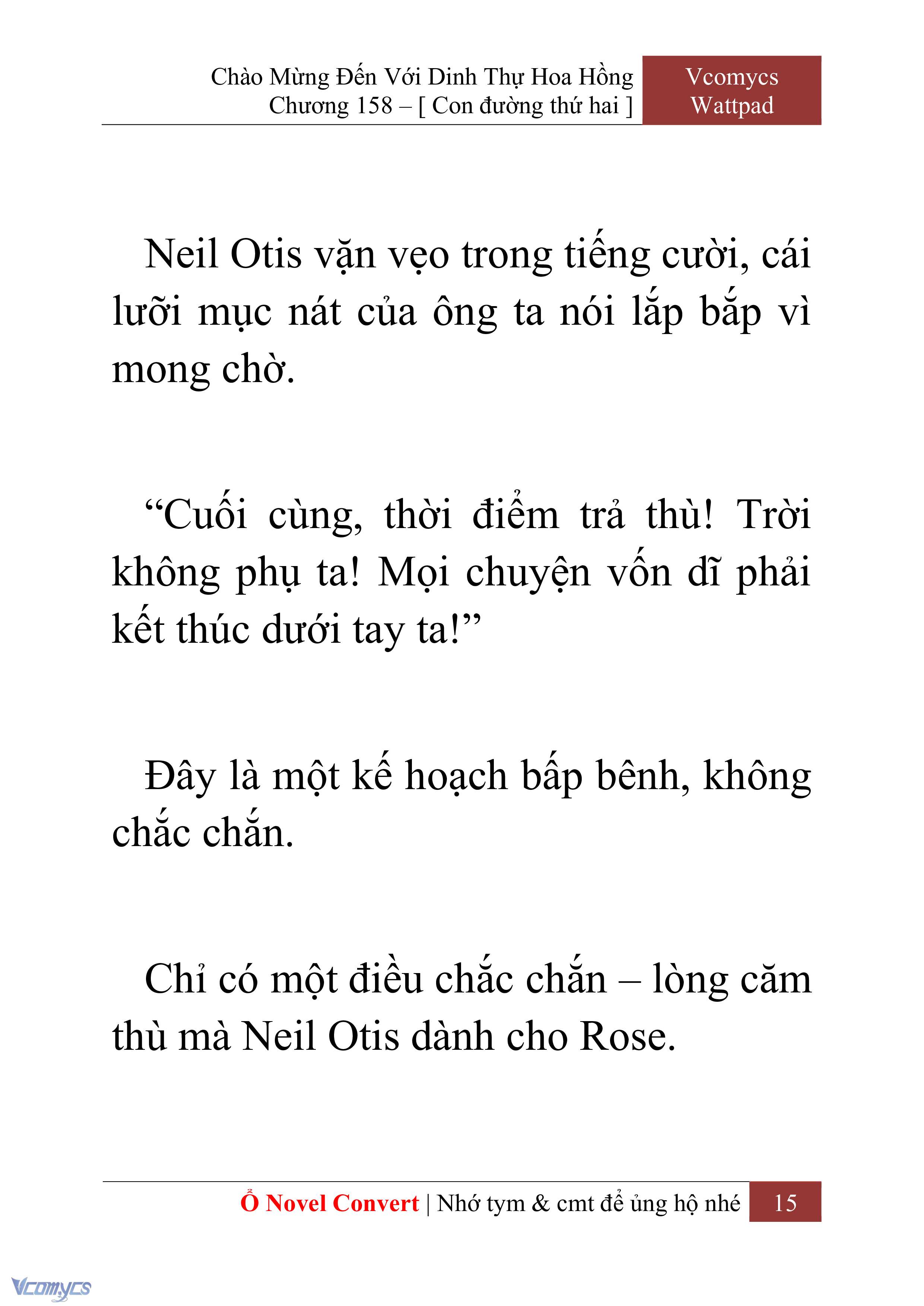 [Novel] Chào Mừng Đến Với Dinh Thự Hoa Hồng Chap 158 - Trang 2
