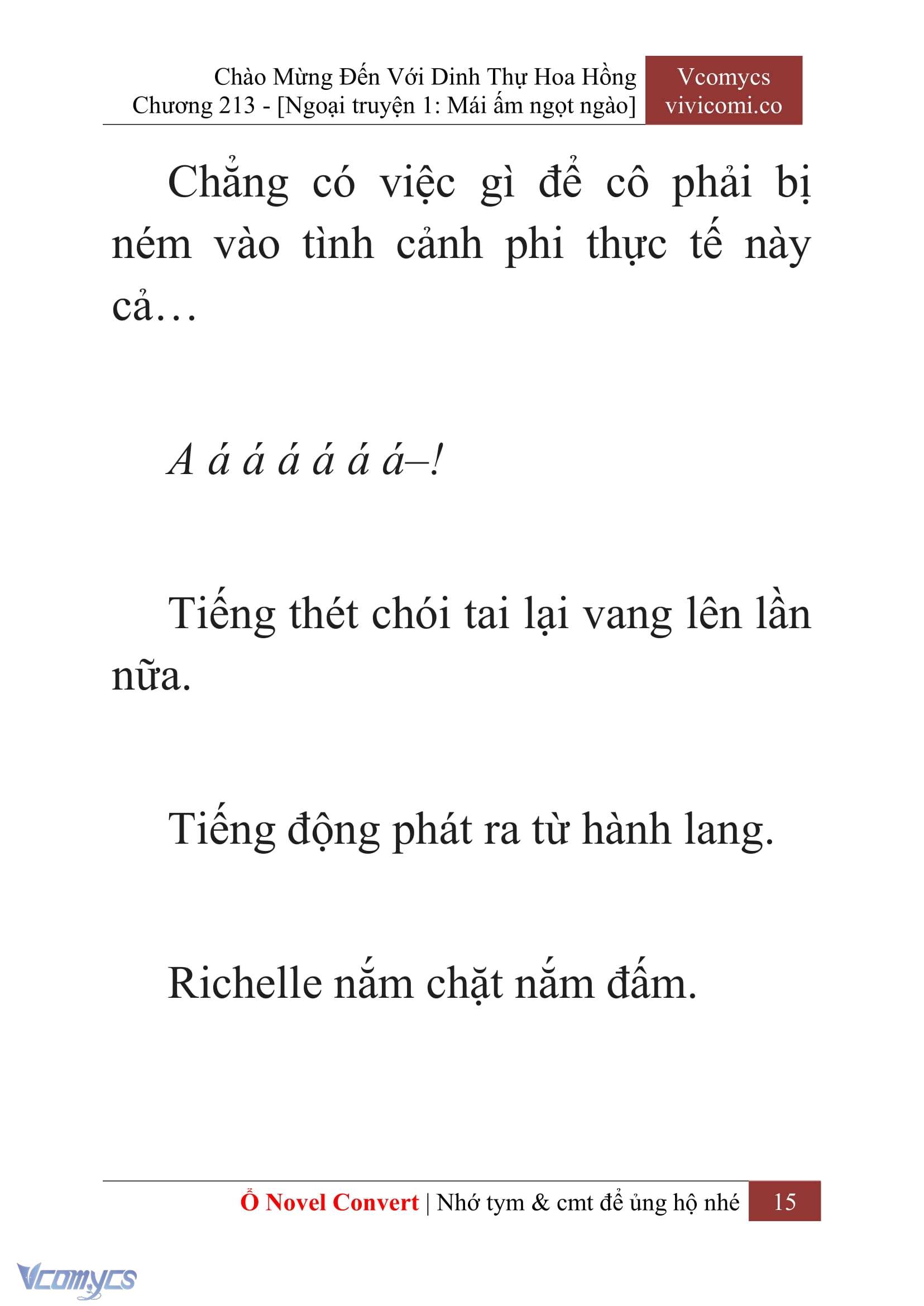[Novel] Chào Mừng Đến Với Dinh Thự Hoa Hồng Chap 213 - Trang 2