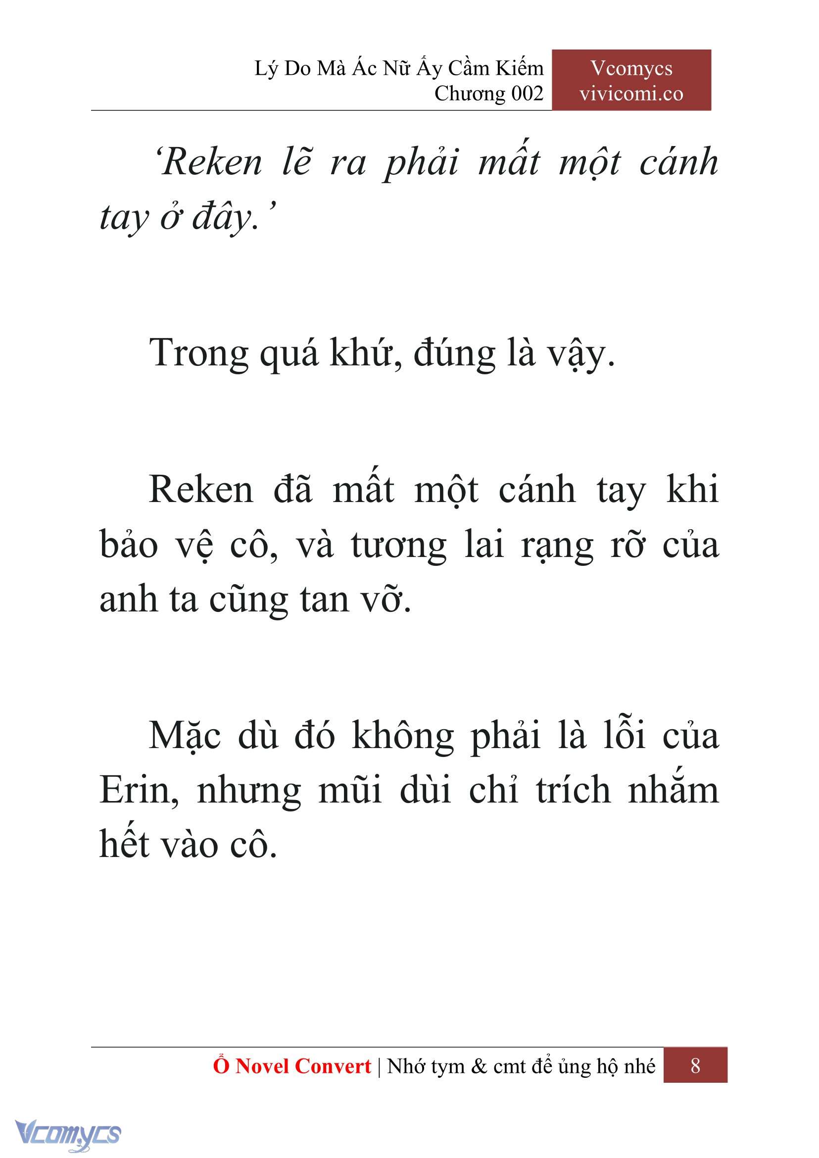 [Novel] Lý Do Mà Ác Nữ Ấy Cầm Kiếm Chap 2 - Trang 2