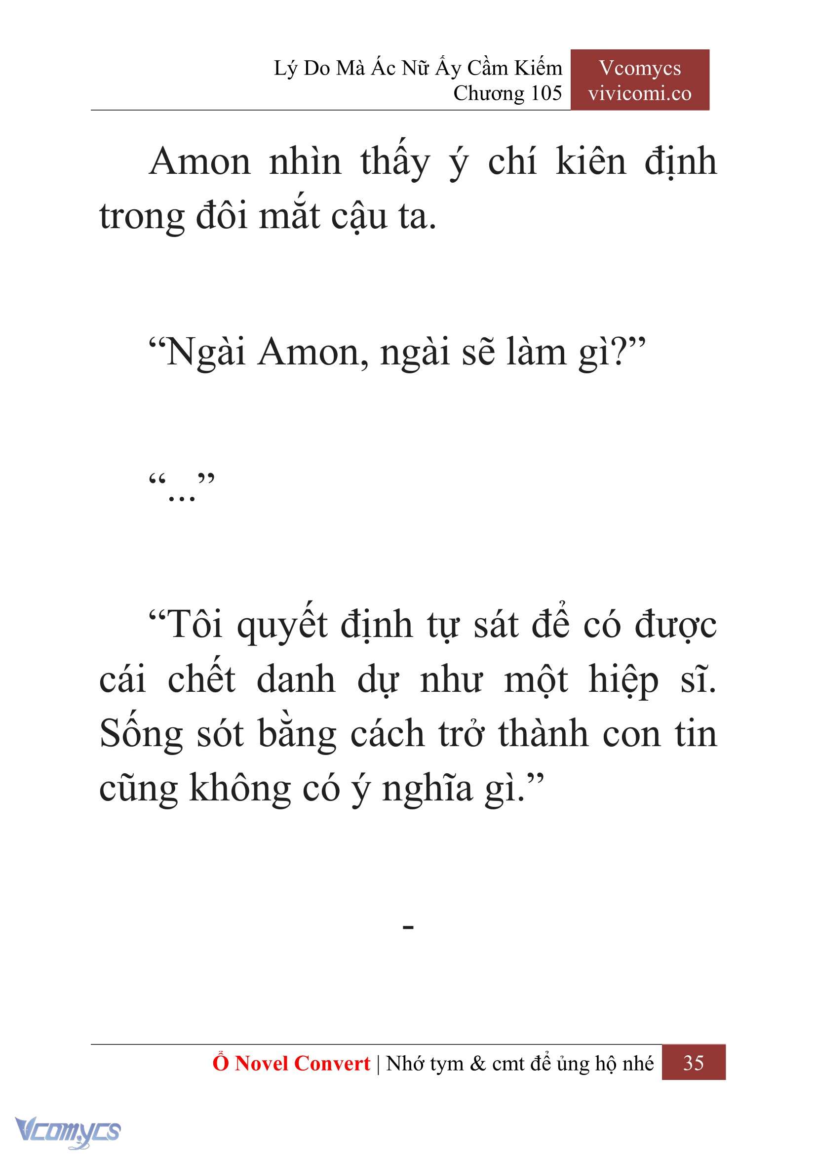 [Novel] Lý Do Mà Ác Nữ Ấy Cầm Kiếm Chap 105 - Trang 2