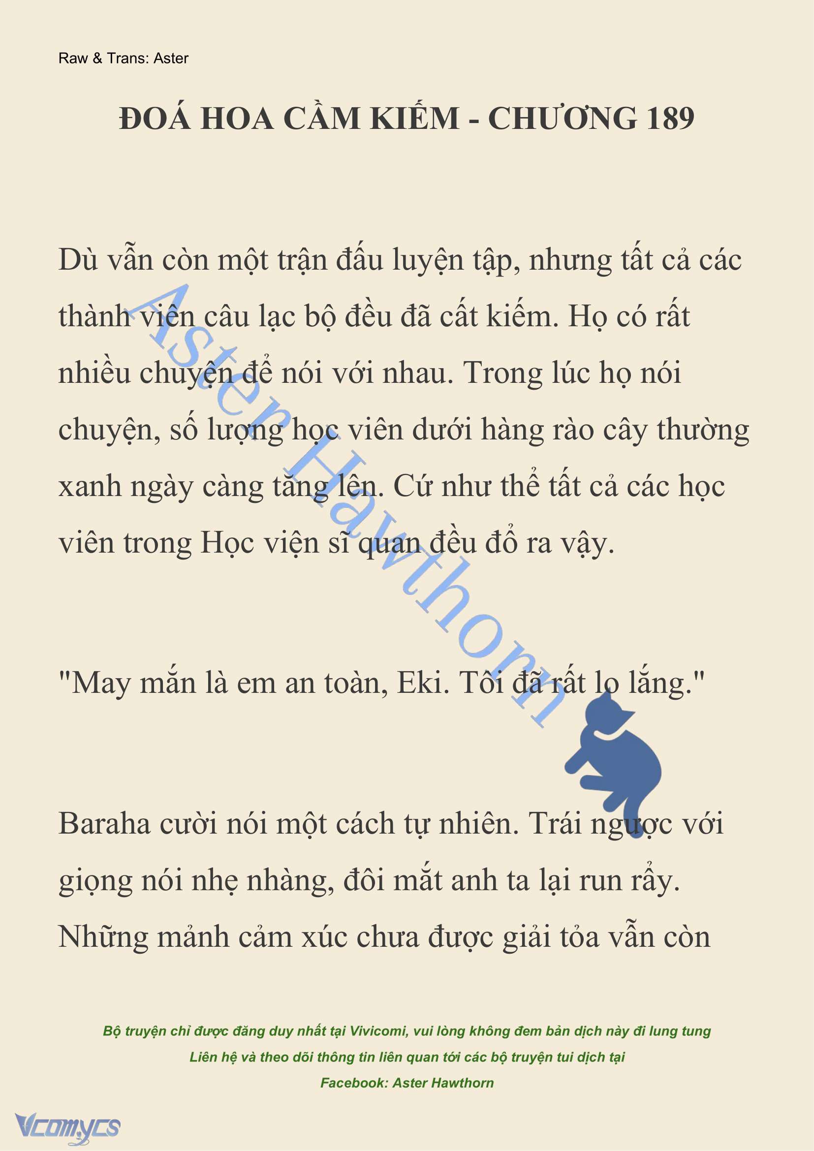 [NOVEL] Đóa Hoa Cầm Kiếm Chap 189 - Trang 2