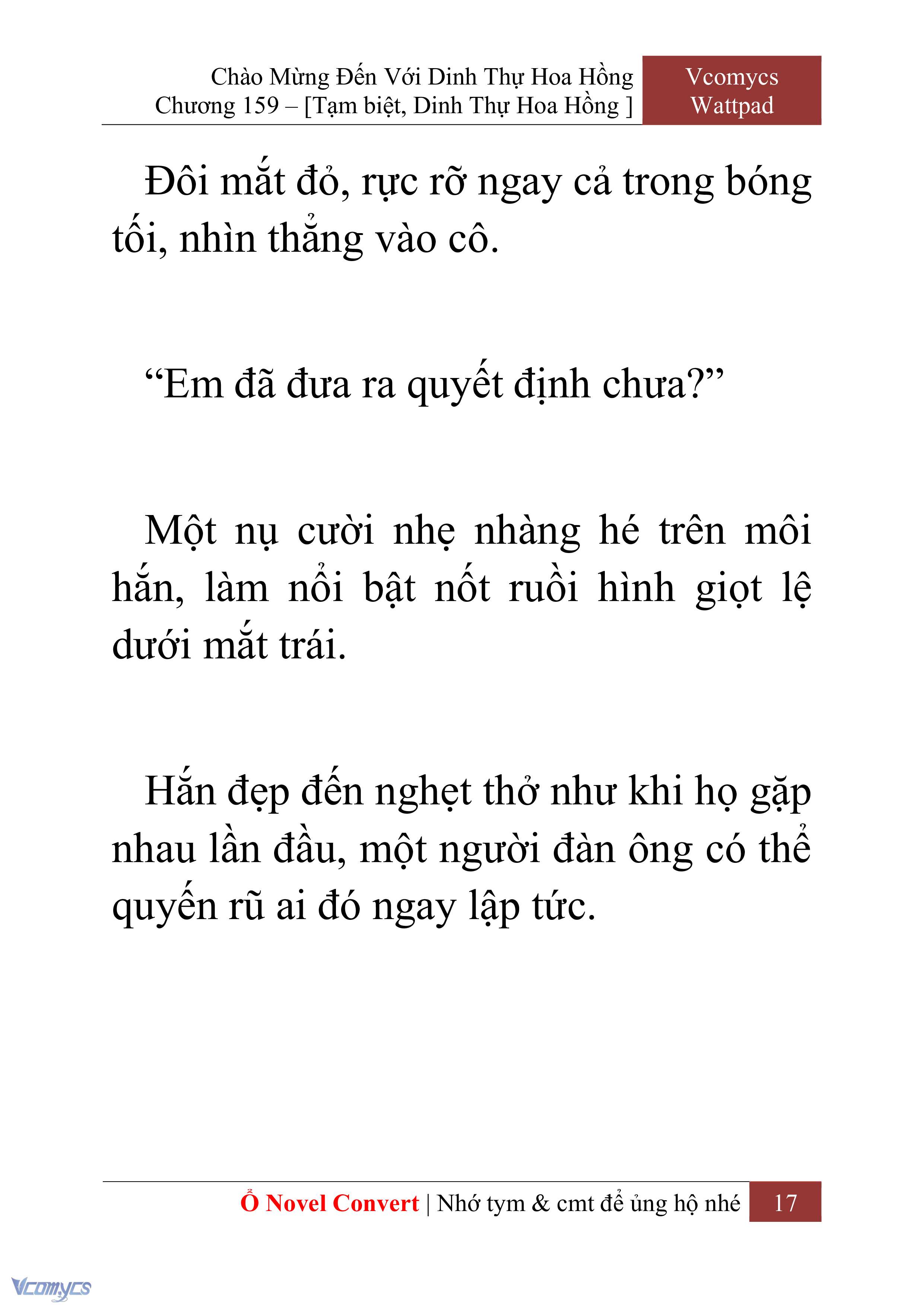 [Novel] Chào Mừng Đến Với Dinh Thự Hoa Hồng Chap 159 - Trang 2