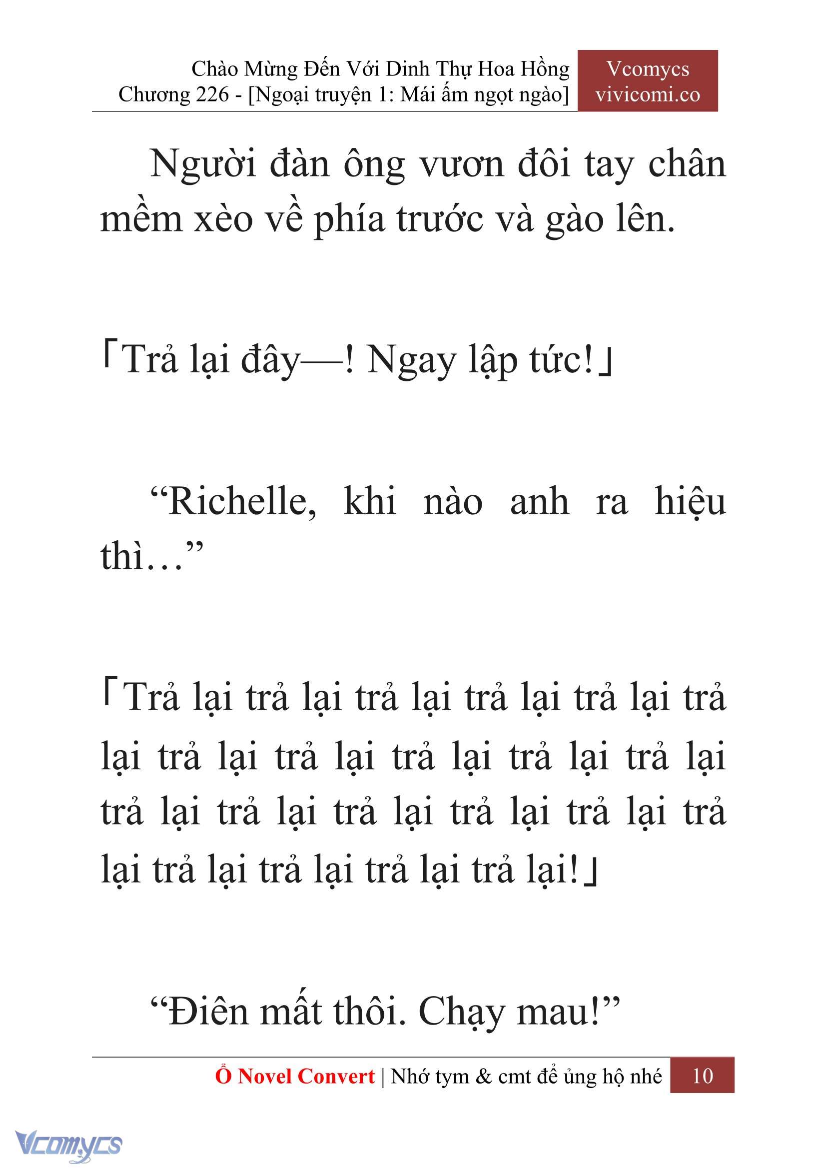 [Novel] Chào Mừng Đến Với Dinh Thự Hoa Hồng Chap 226 - Trang 2