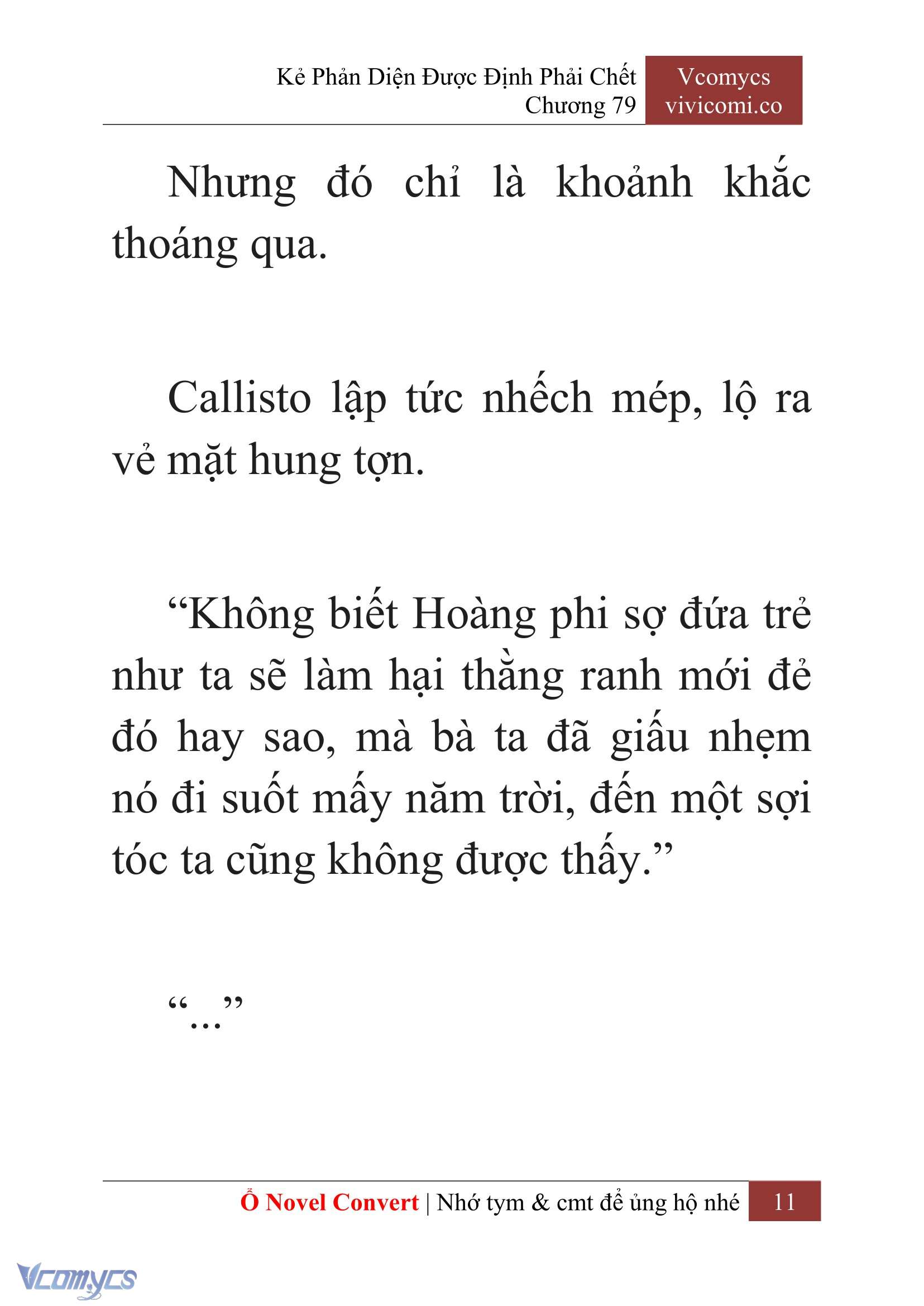 [Novel] Kẻ Phản Diện Được Định Phải Chết Chap 79 - Trang 2