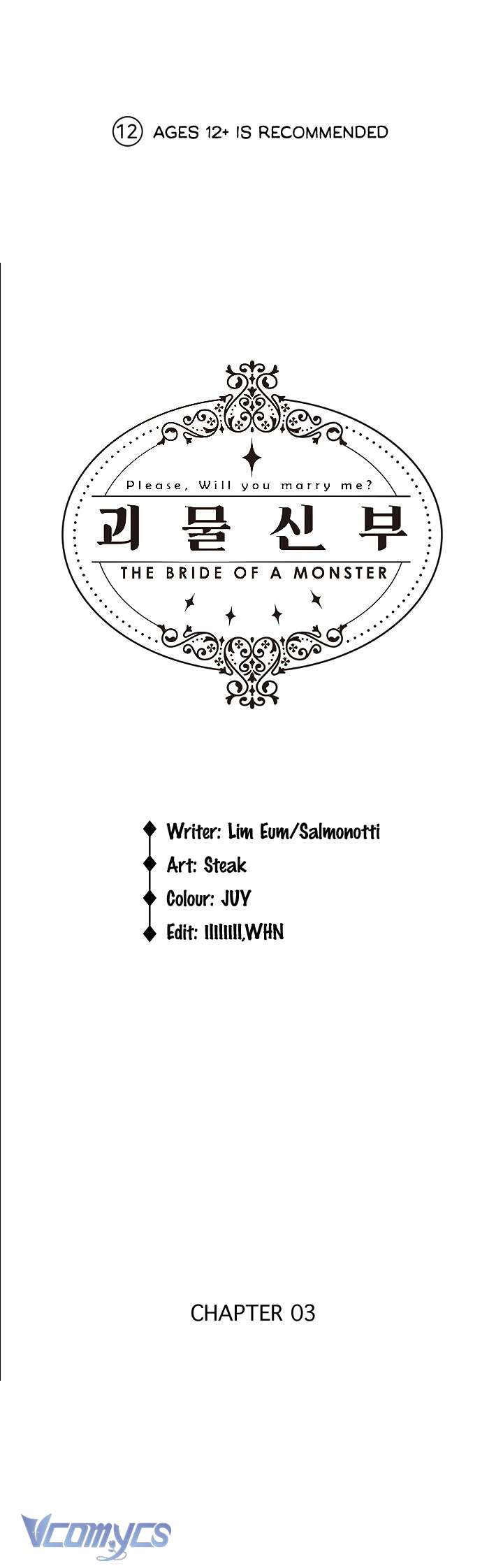 Cô Dâu Của Quái Vật Chap 3 - Trang 3