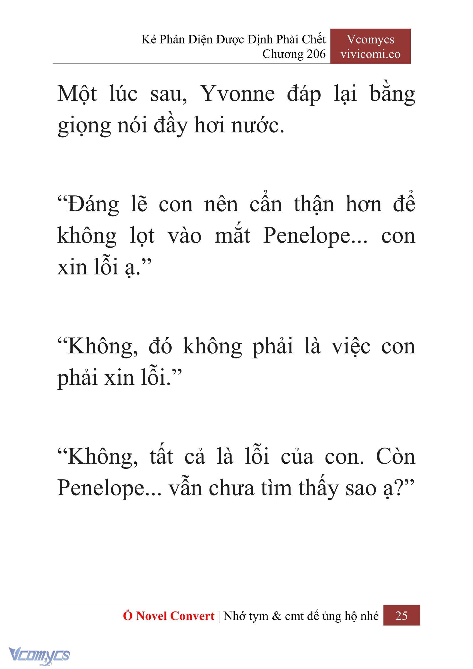 [Novel] Kẻ Phản Diện Được Định Phải Chết Chap 206 - Trang 2