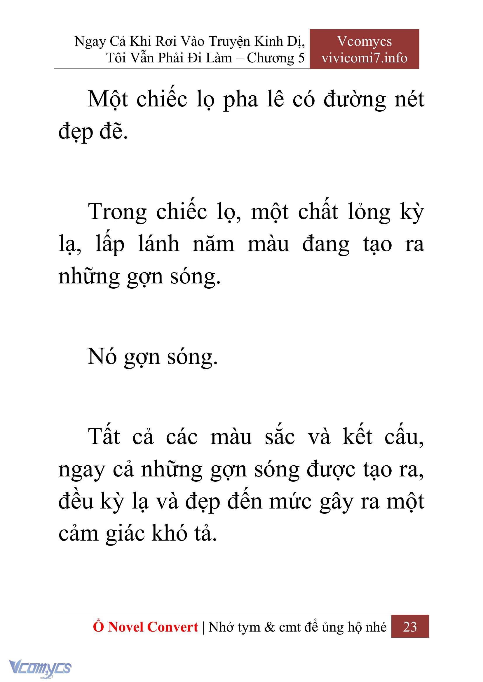 [Novel] Ngay Cả Khi Rơi Vào Truyện Kinh Dị, Tôi Vẫn Phải Đi Làm Chap 5 - Trang 2