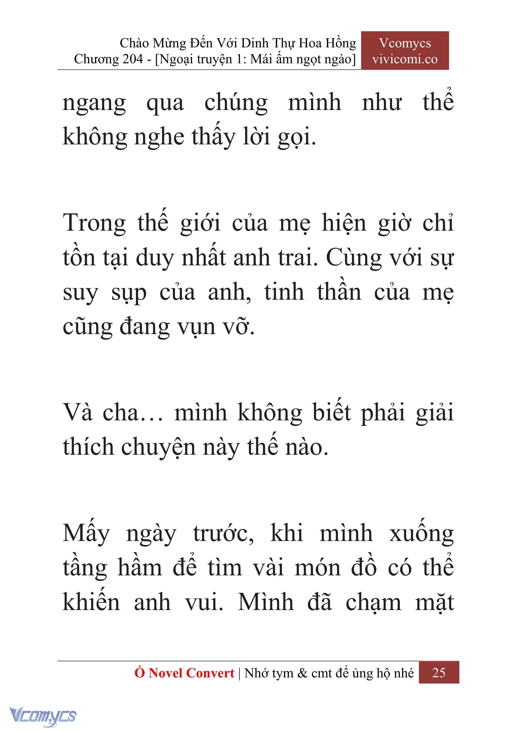 [Novel] Chào Mừng Đến Với Dinh Thự Hoa Hồng Chap 204 - Trang 2